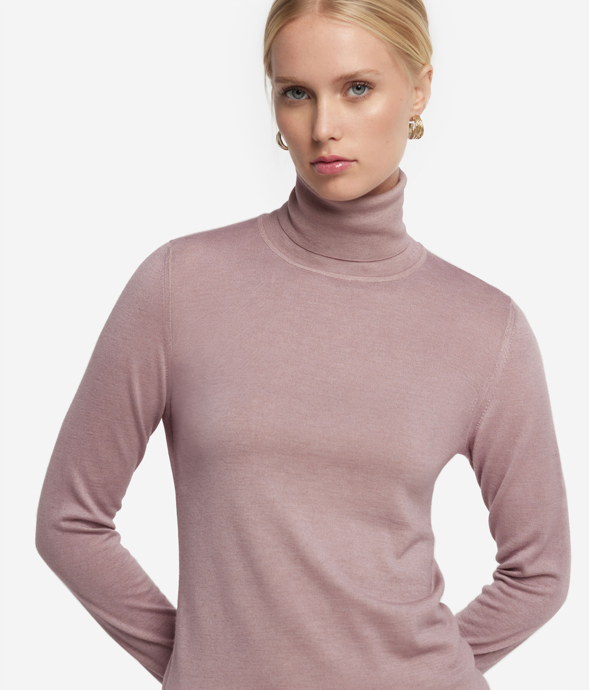 Ultrafine Cashmere Turtleneck Jumper