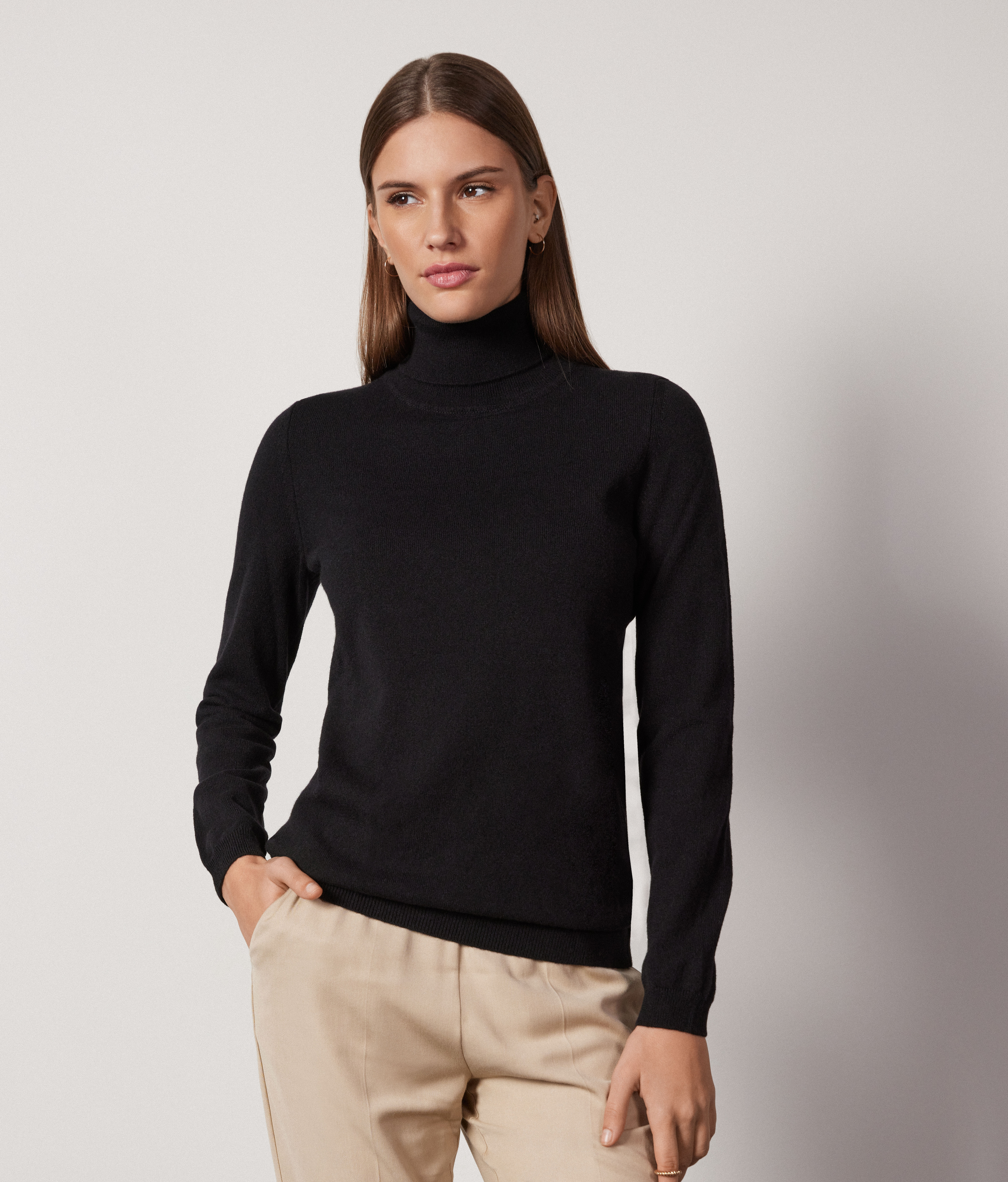 Ultrasoft Cashmere Turtleneck Jumper