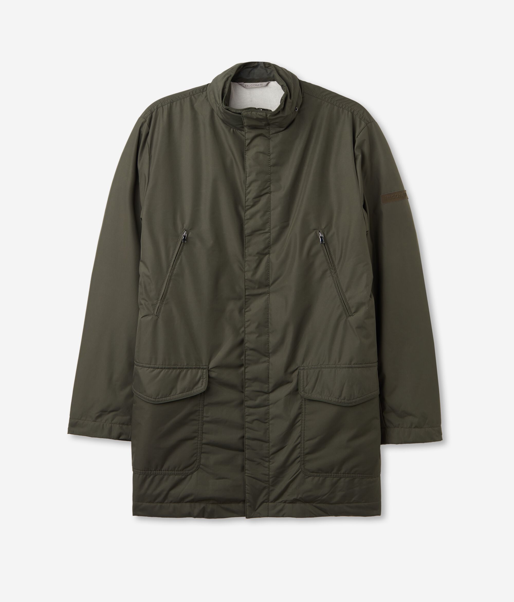 Parka aus Funktionsgewebe mit Kaschmirfutter