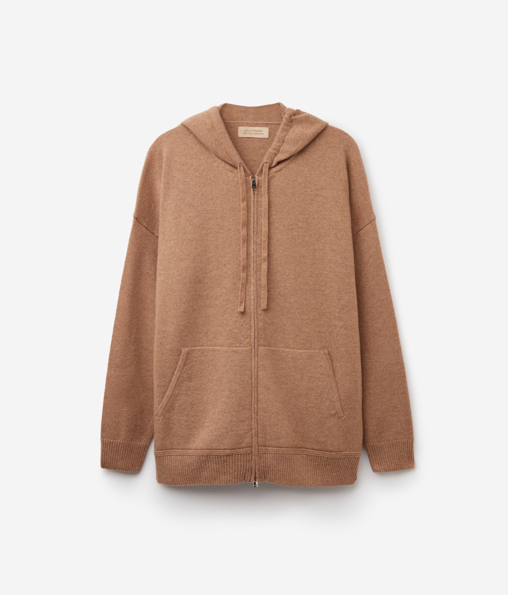 Hooded Ultrasoft Cashmere Sweatshirt