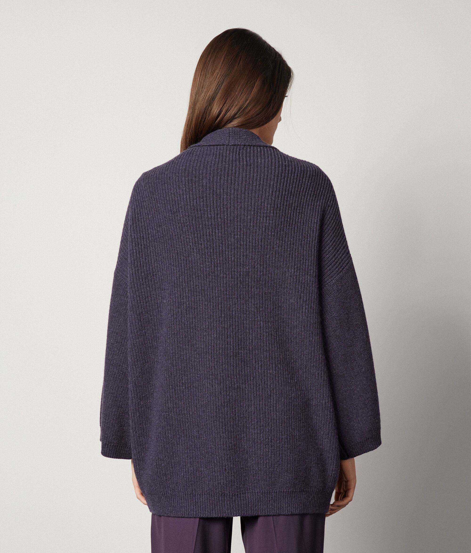 Κάπα από Ultrasoft Cashmere με Πλέξη Λάστιχο