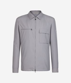 Funktions-Overshirt mit Reißverschluss