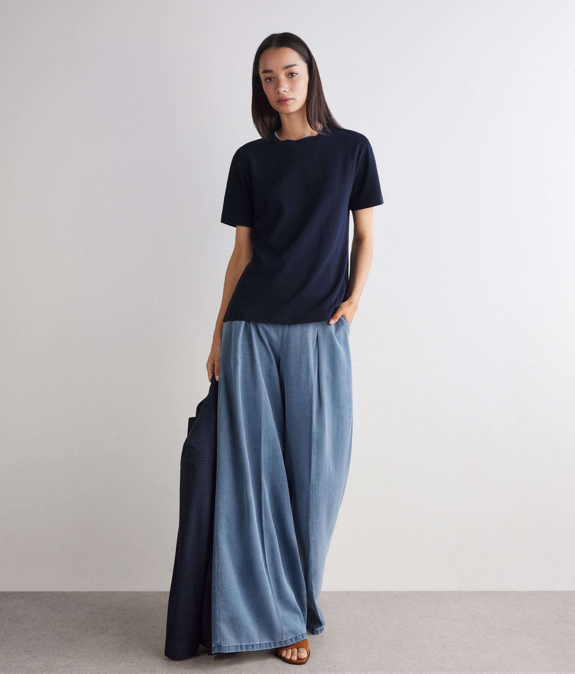 Triko Yakalı Pike Tişört