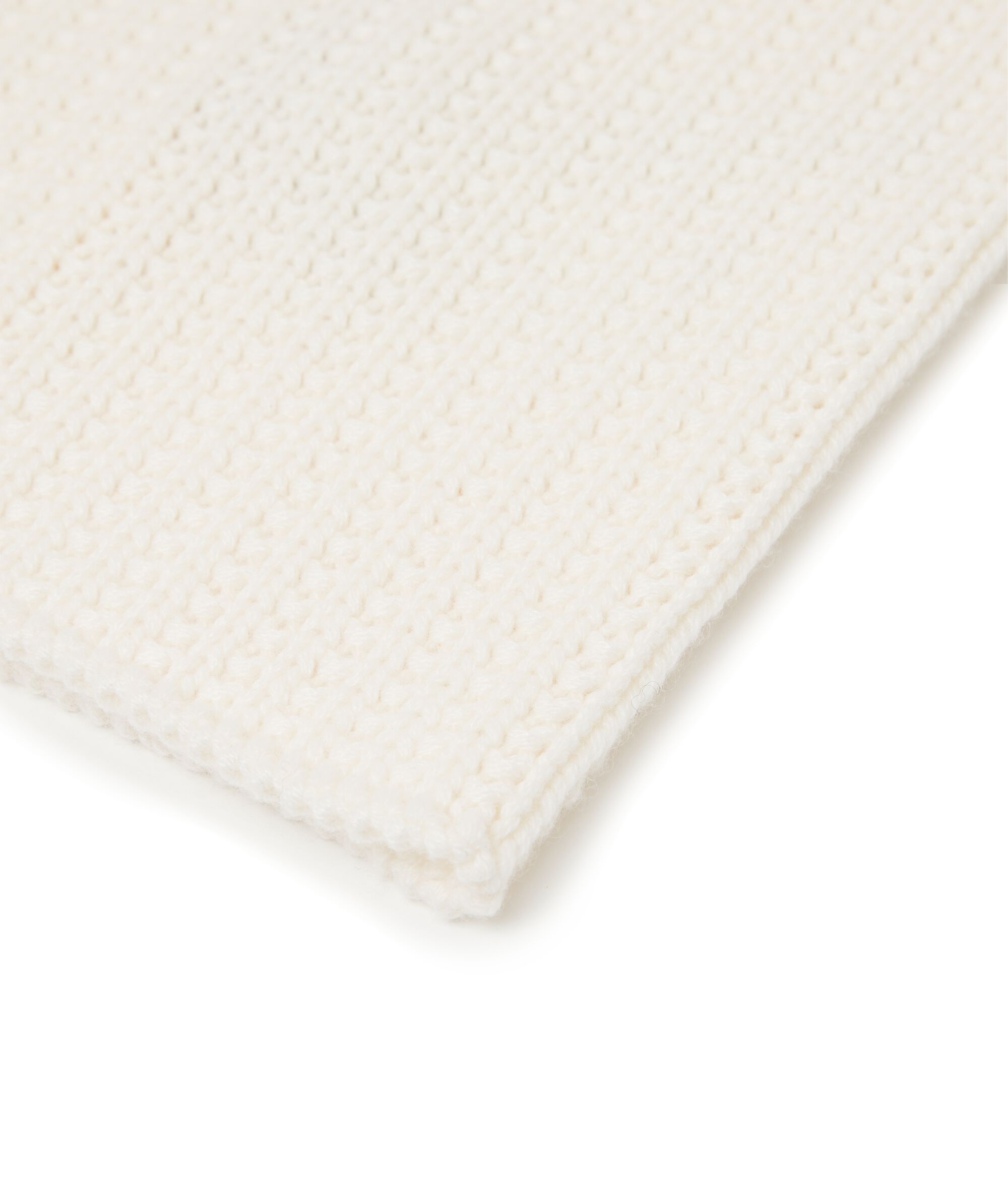 Ribbed Cashmere Snood