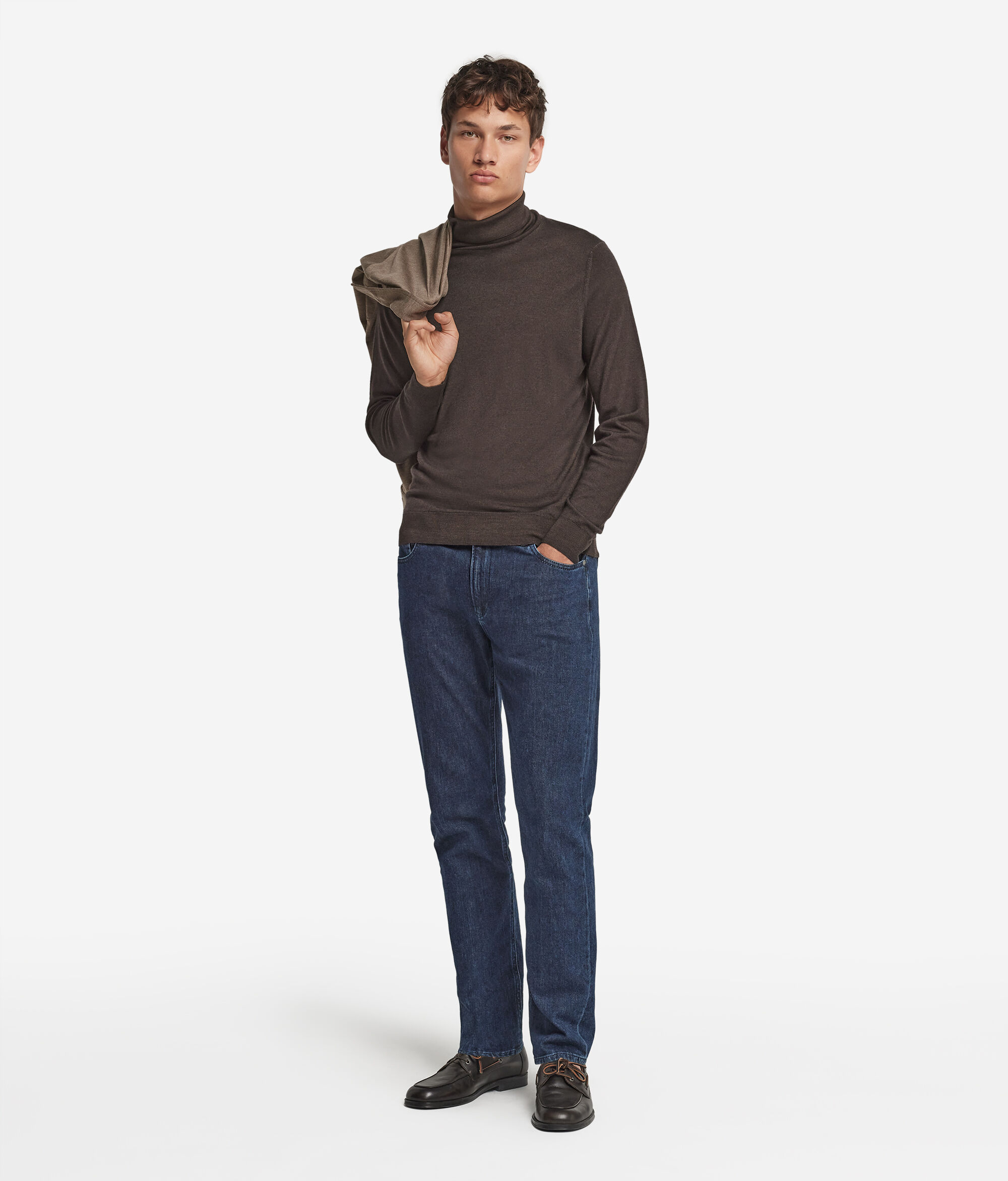 Ultrafine Cashmere Turtleneck Jumper
