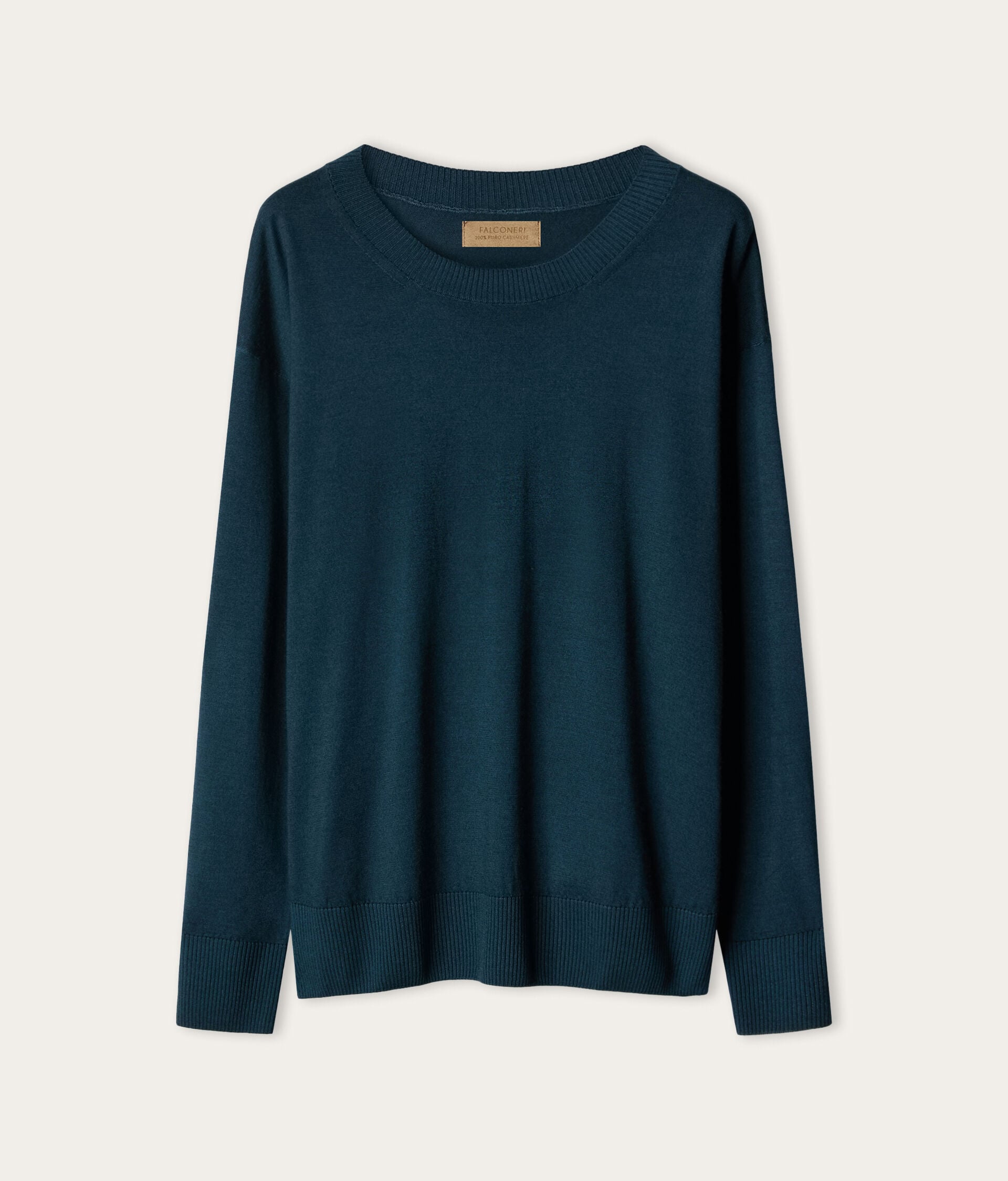 Girocollo con spacchi in Cashmere Ultrafine