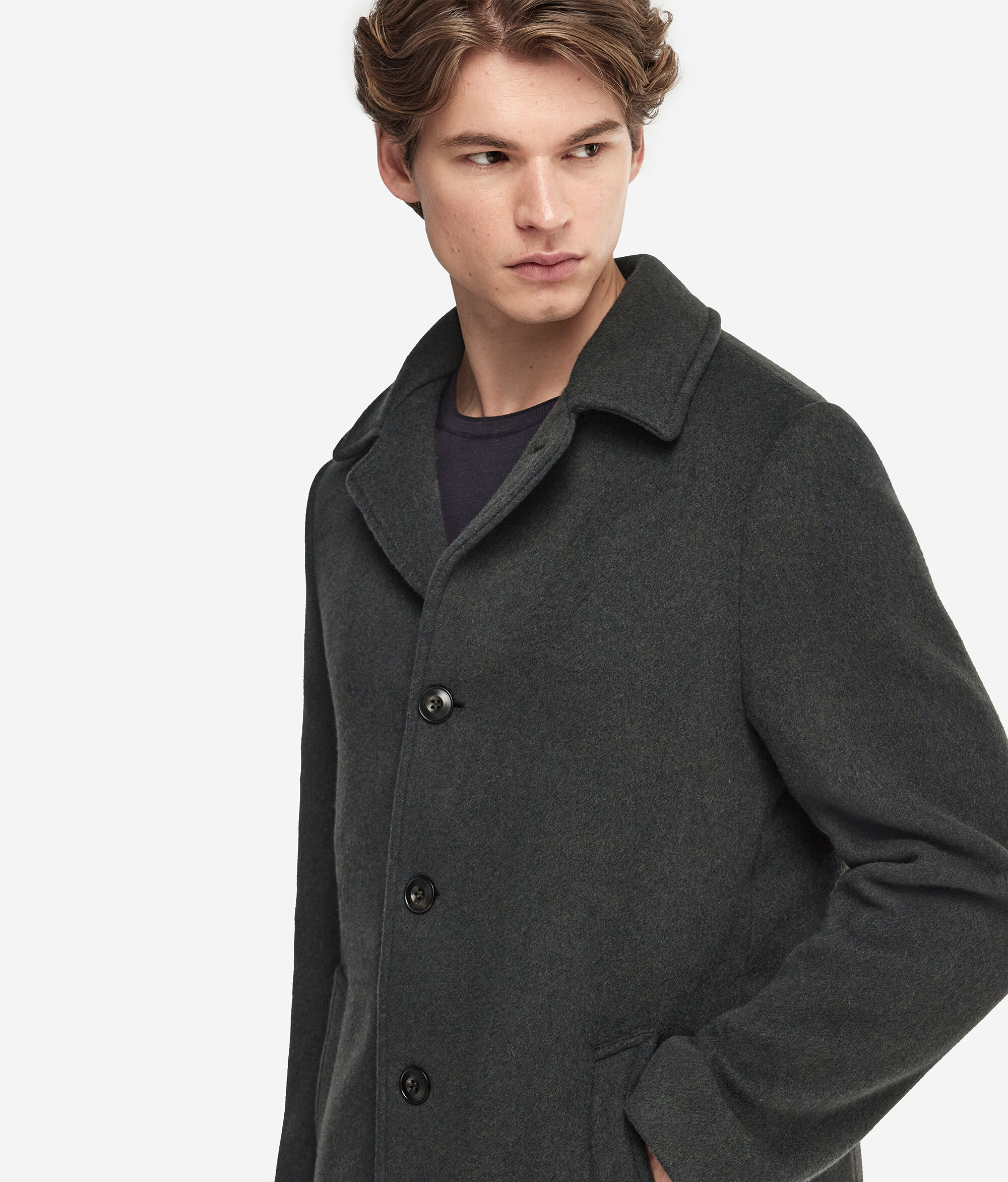 Ultrasoft Cashmere Single-Breasted Coat