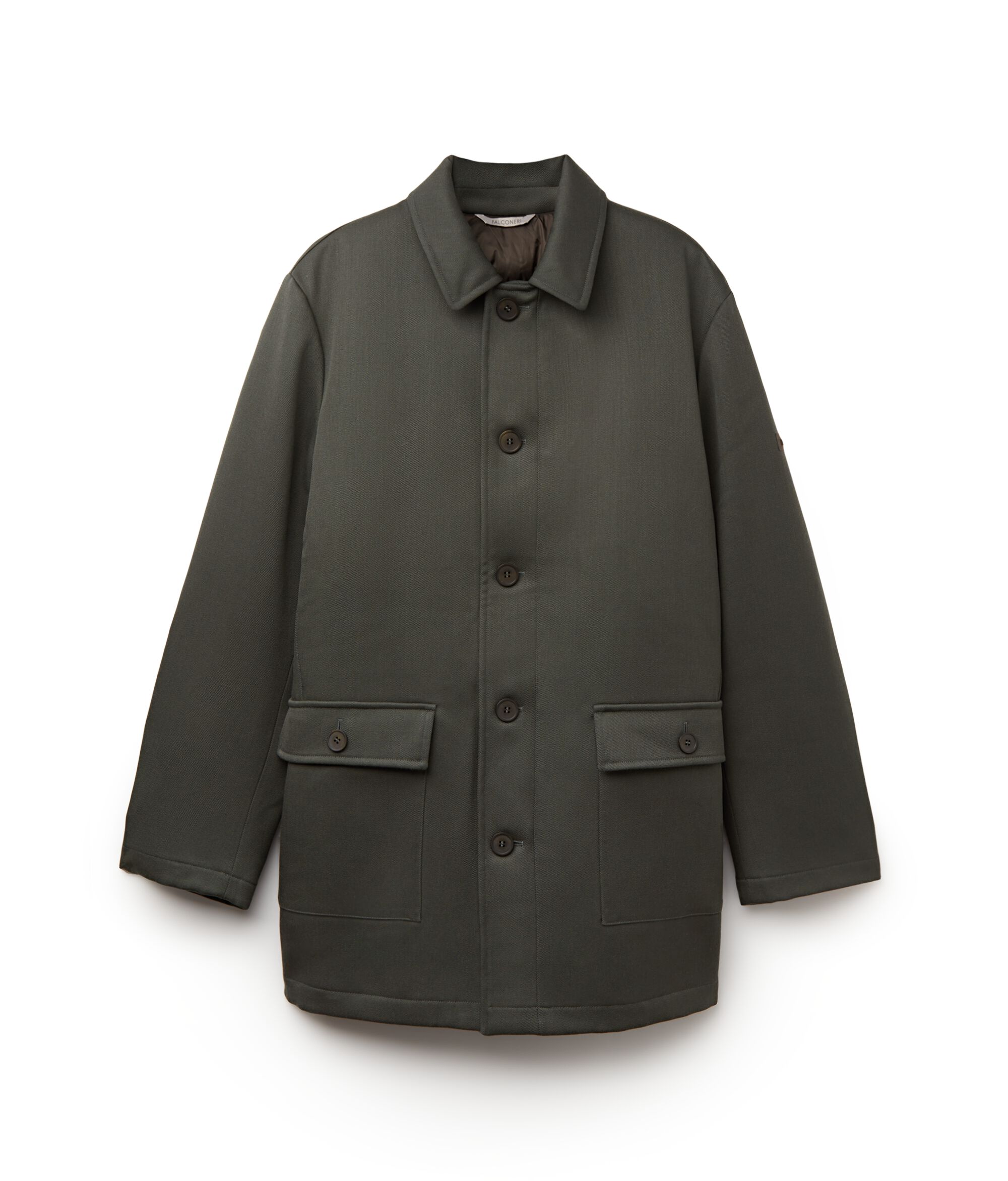 Manteau en laine technique_9055