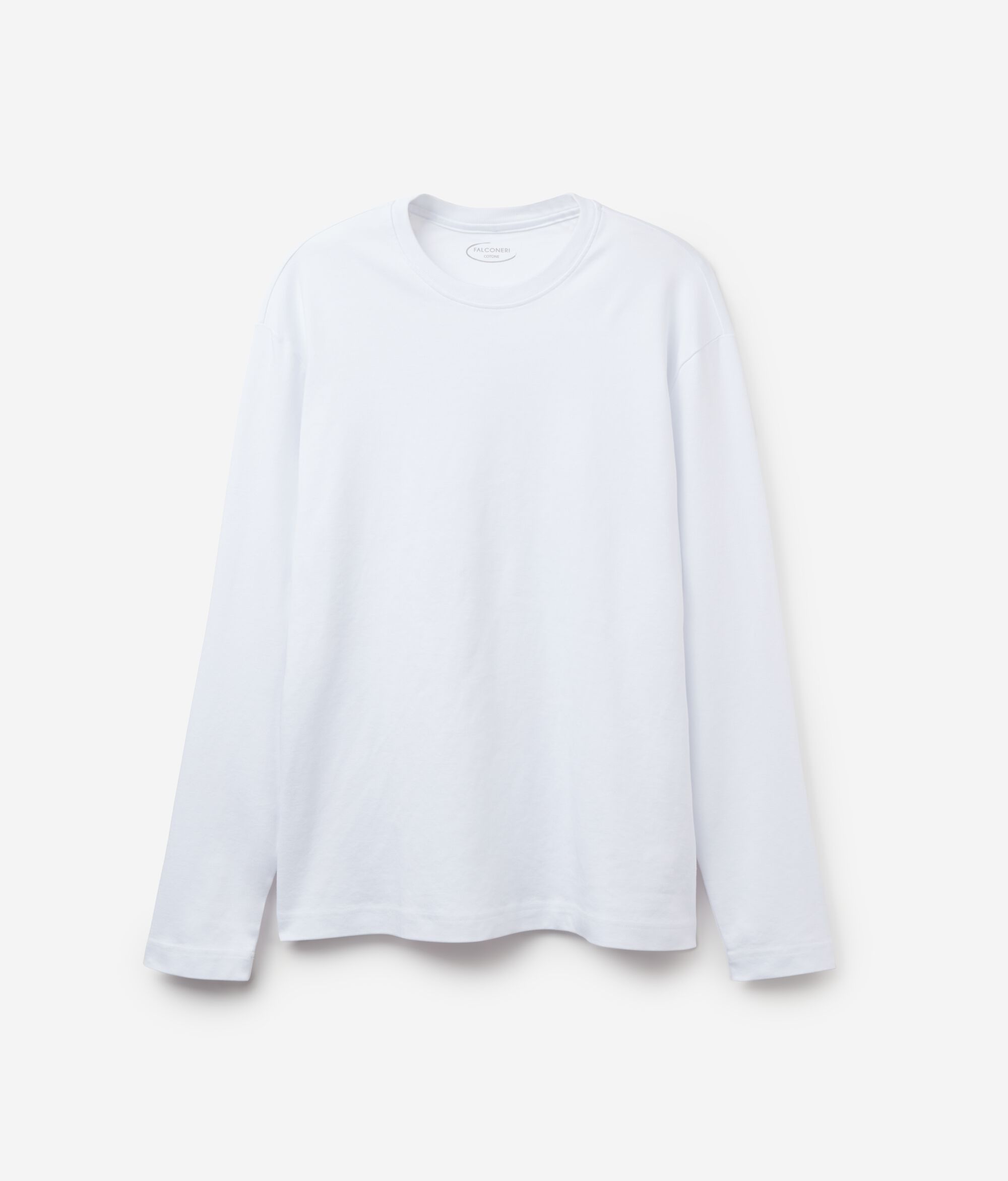 Round-Neck Cotton Jersey Top