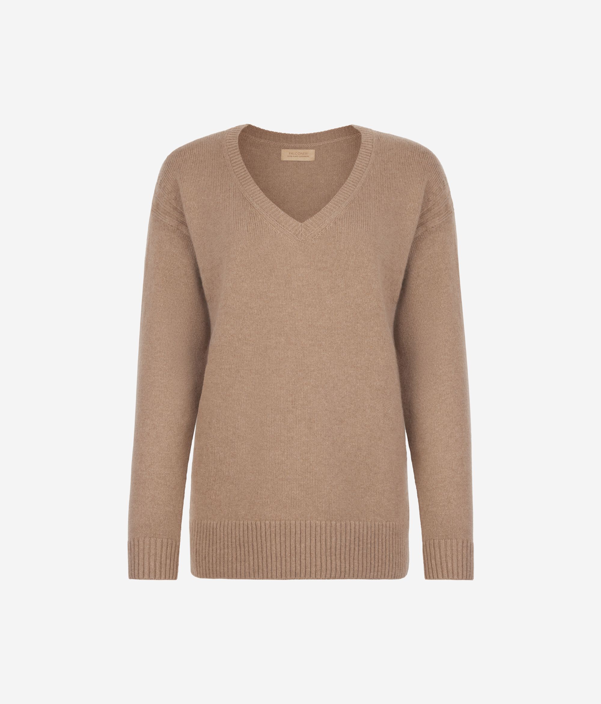 Джемпер с косами из ультрамягкого кашемира