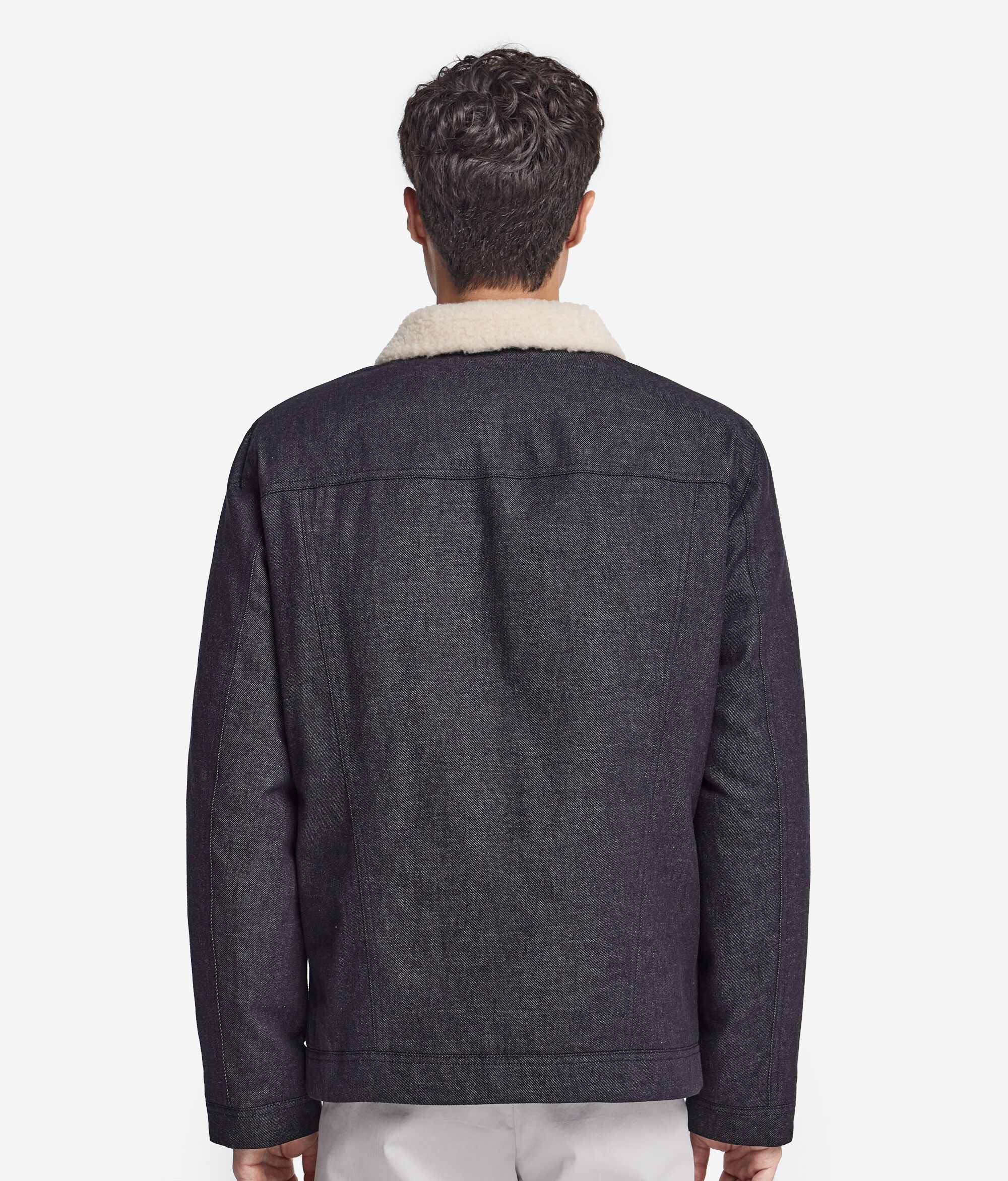 Giubbino Denim in Cashmere