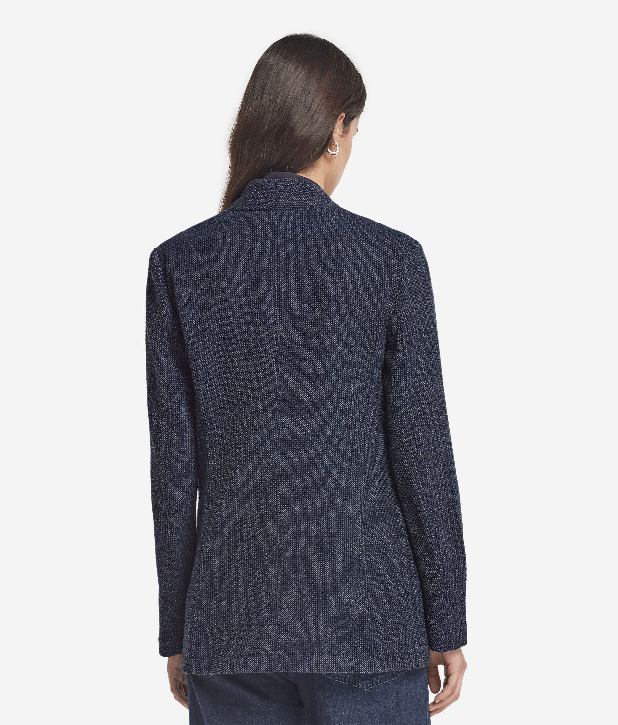 Maskuliner Mouliné-Blazer