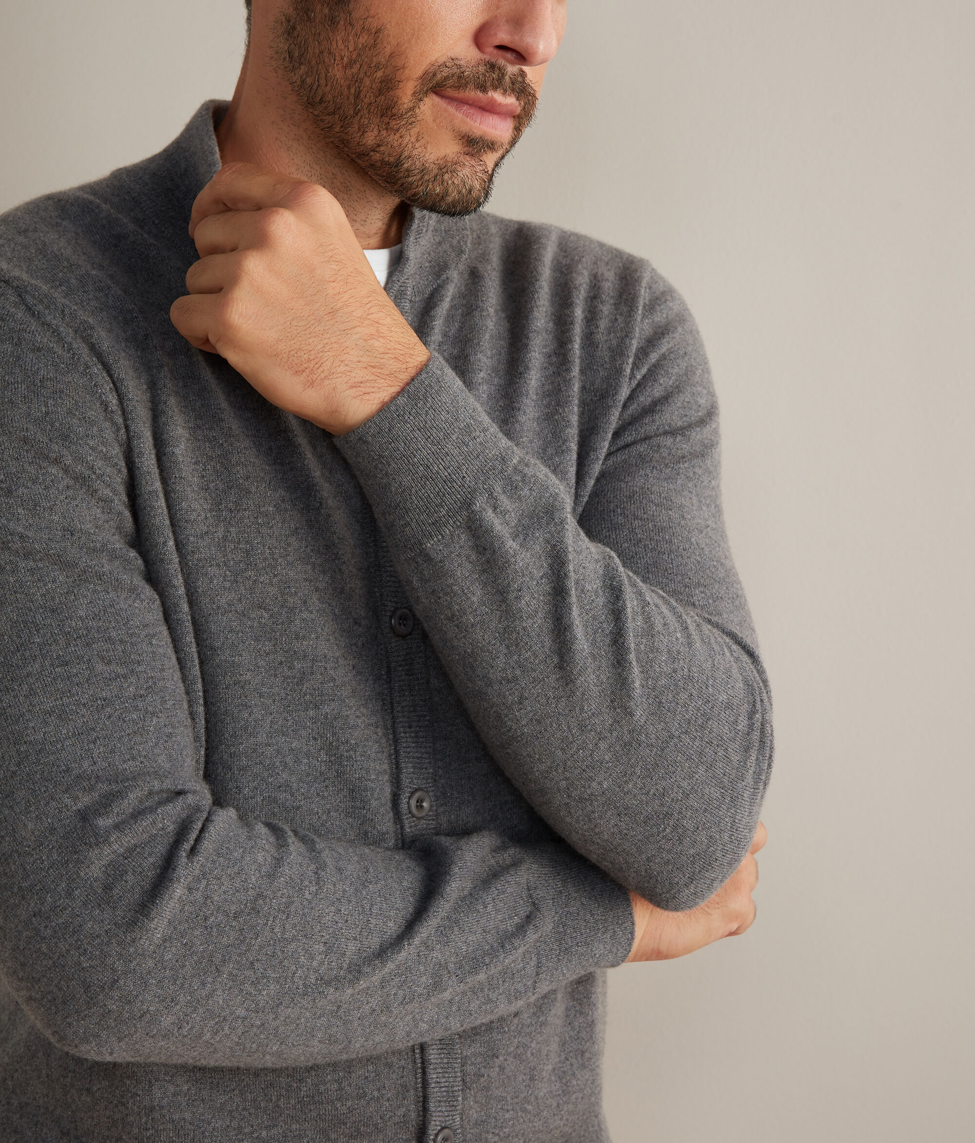 Ultrasoft Cashmere Buttoned Cardigan