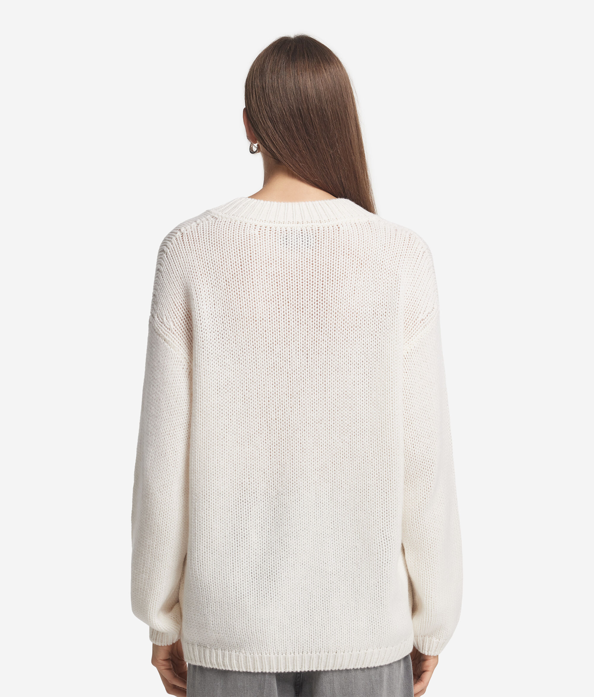 Ultrasoft Cashmere Tricot V-Neck Jumper