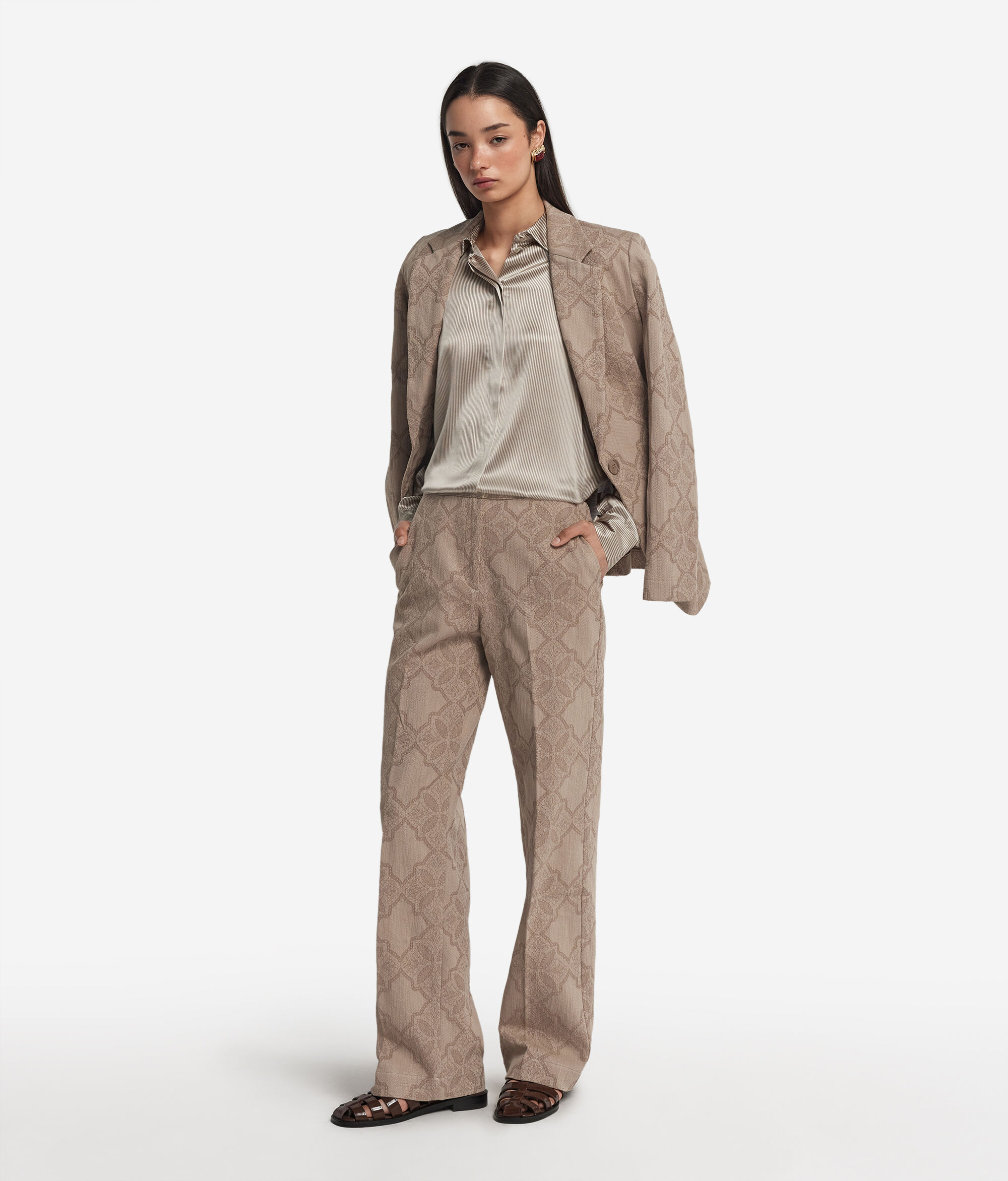 Jacquard Pants