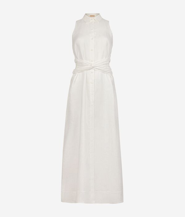 Платье изо льна