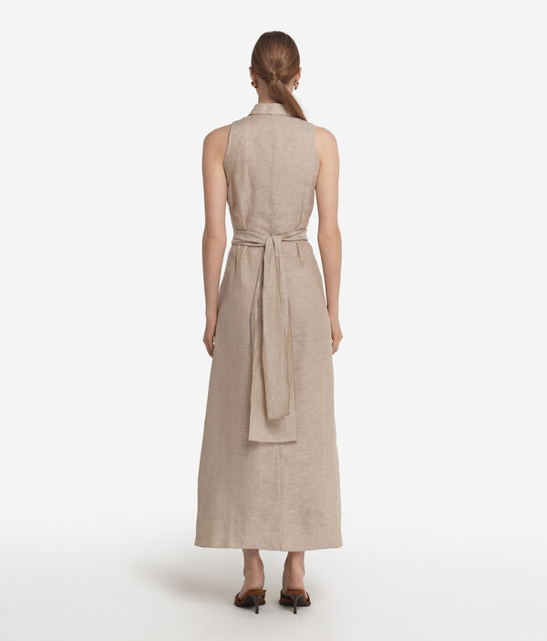 Платье изо льна