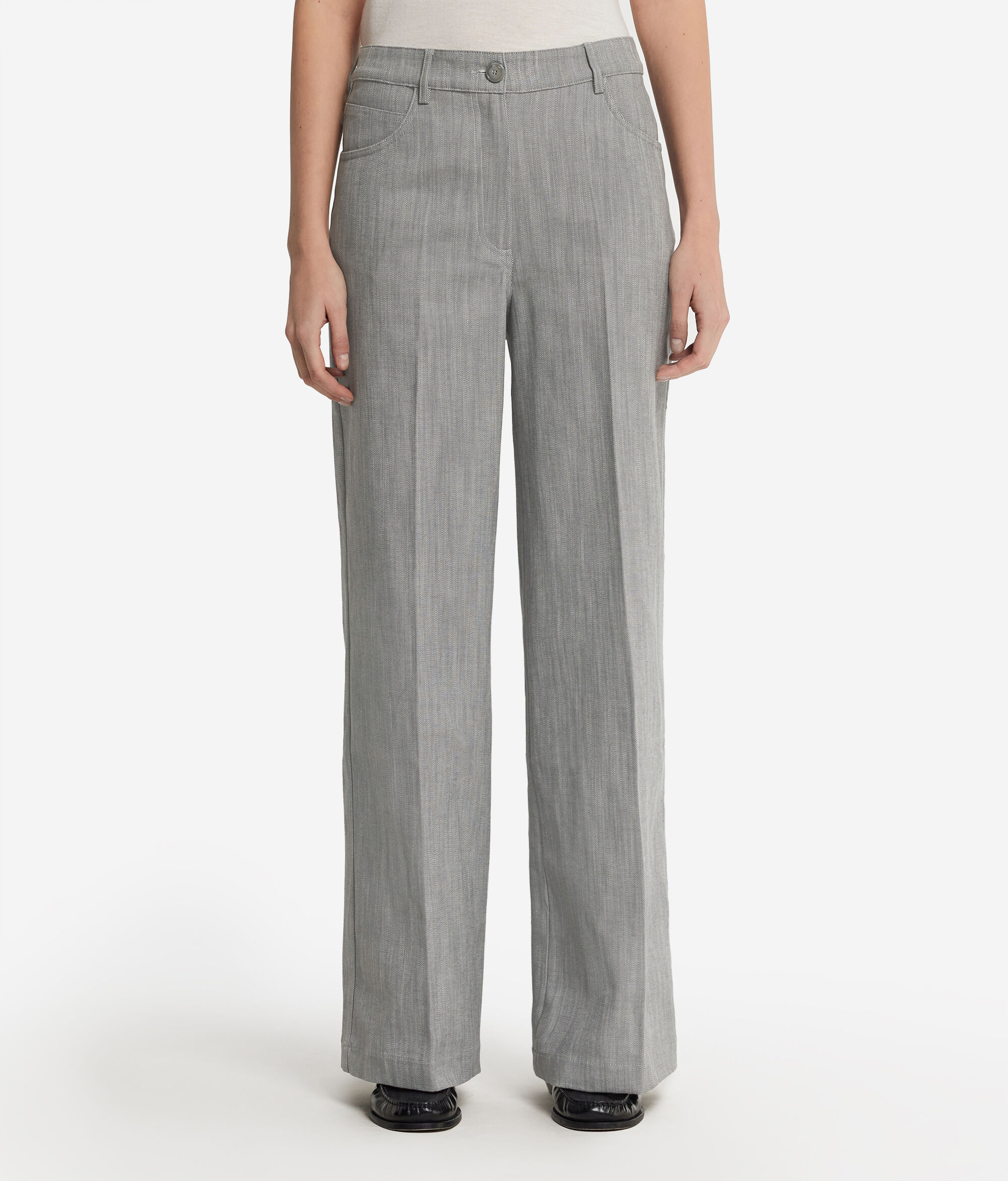 Cotton Palazzo Pants