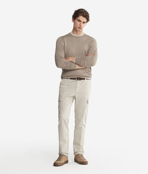 Maglia Girocollo in Cashmere Ultrafine