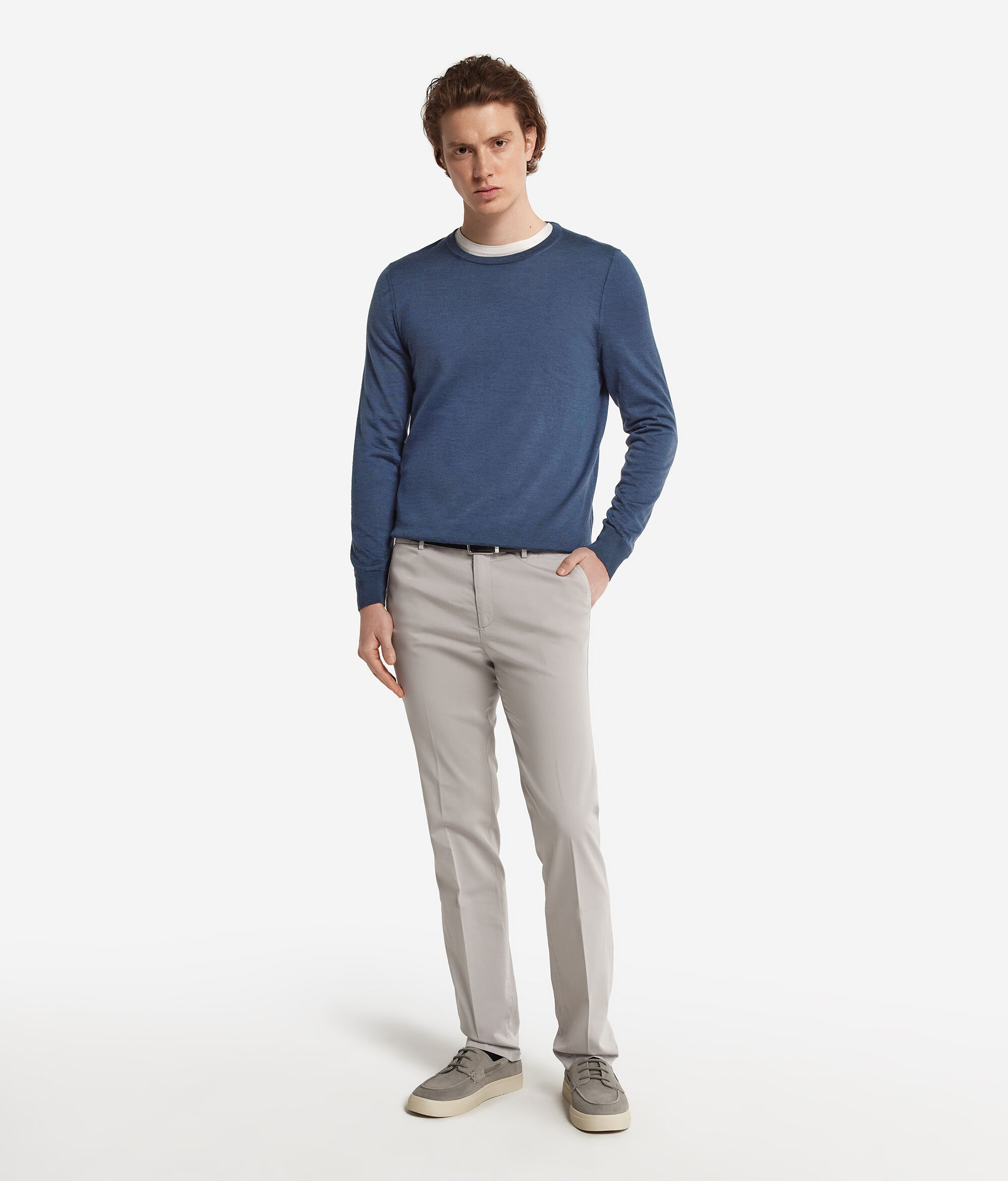 Μπλούζα με Στρογγυλή Λαιμόκοψη από Ultrafine Cashmere