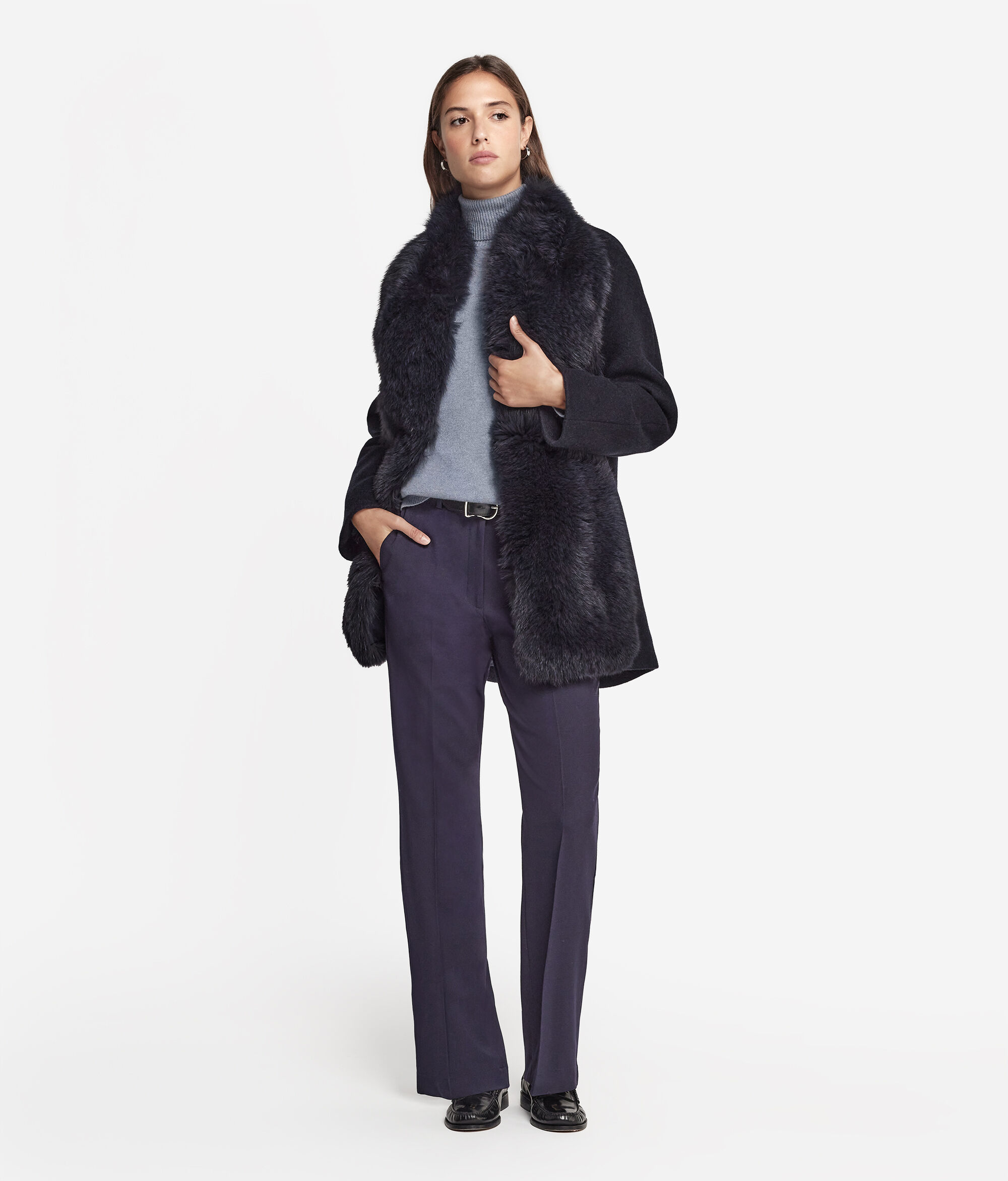 Cashmere Fur Coat