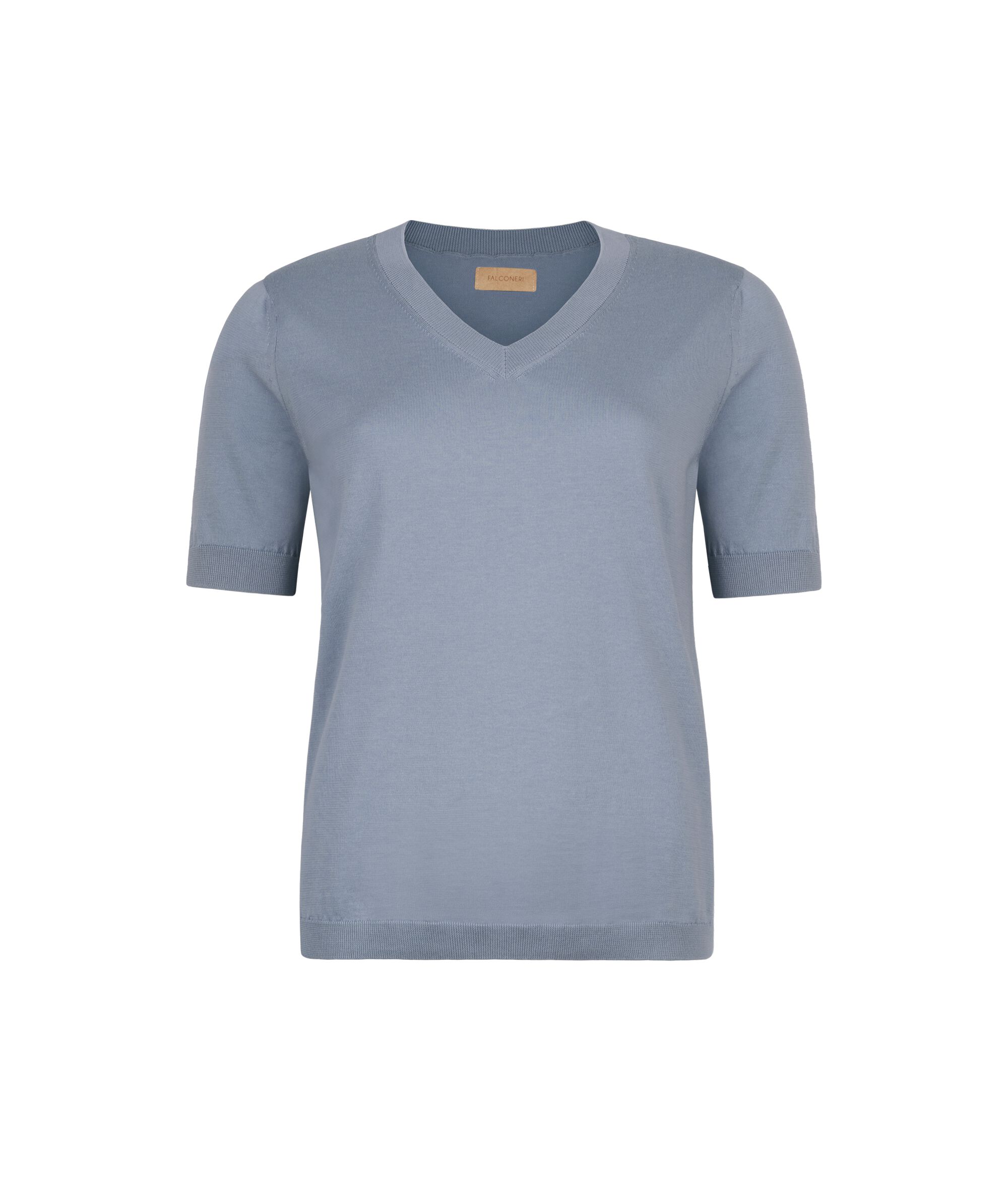 V-neck Cotton T-shirt