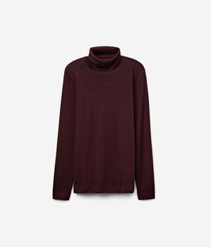 Camisola de Gola Alta em Ultrafine Cashmere