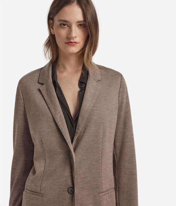 Жакет из шерсти