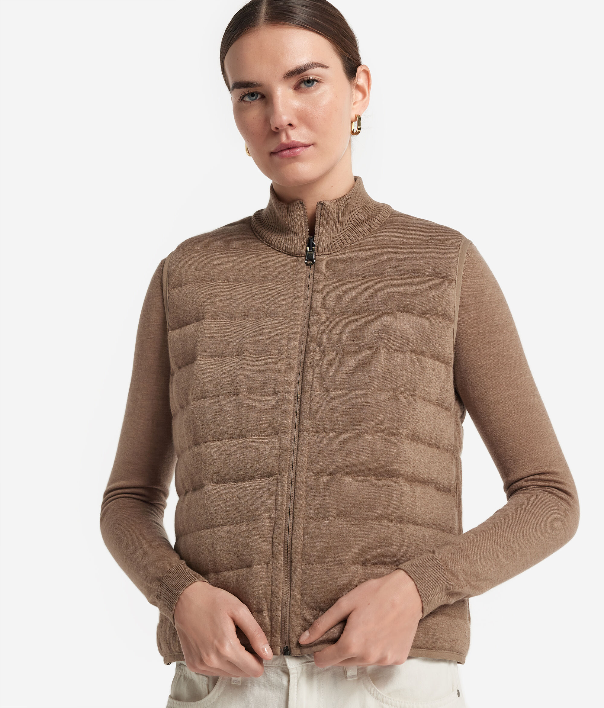 Reversible Cashmere Down Vest