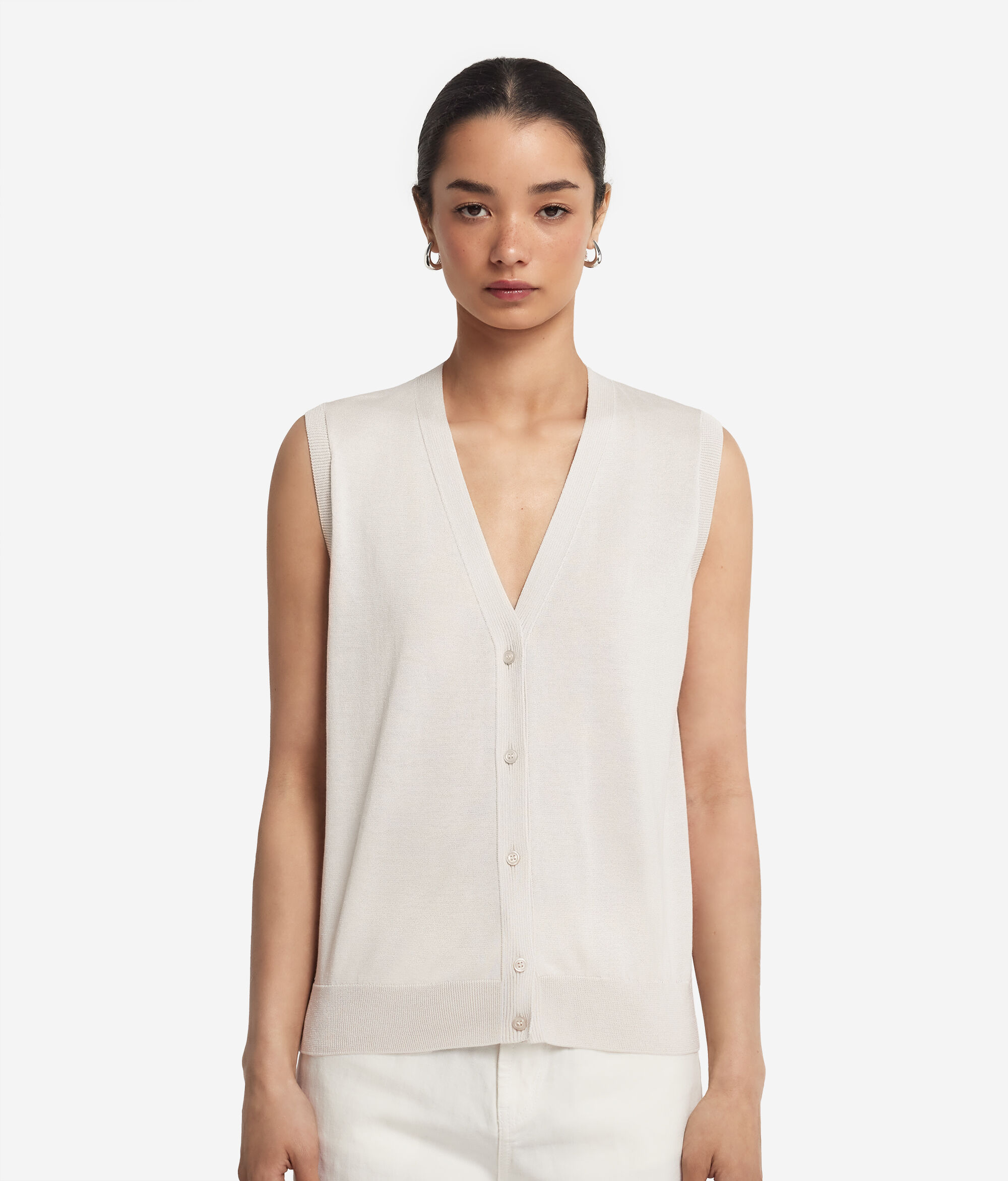 Silk and Cotton Vest