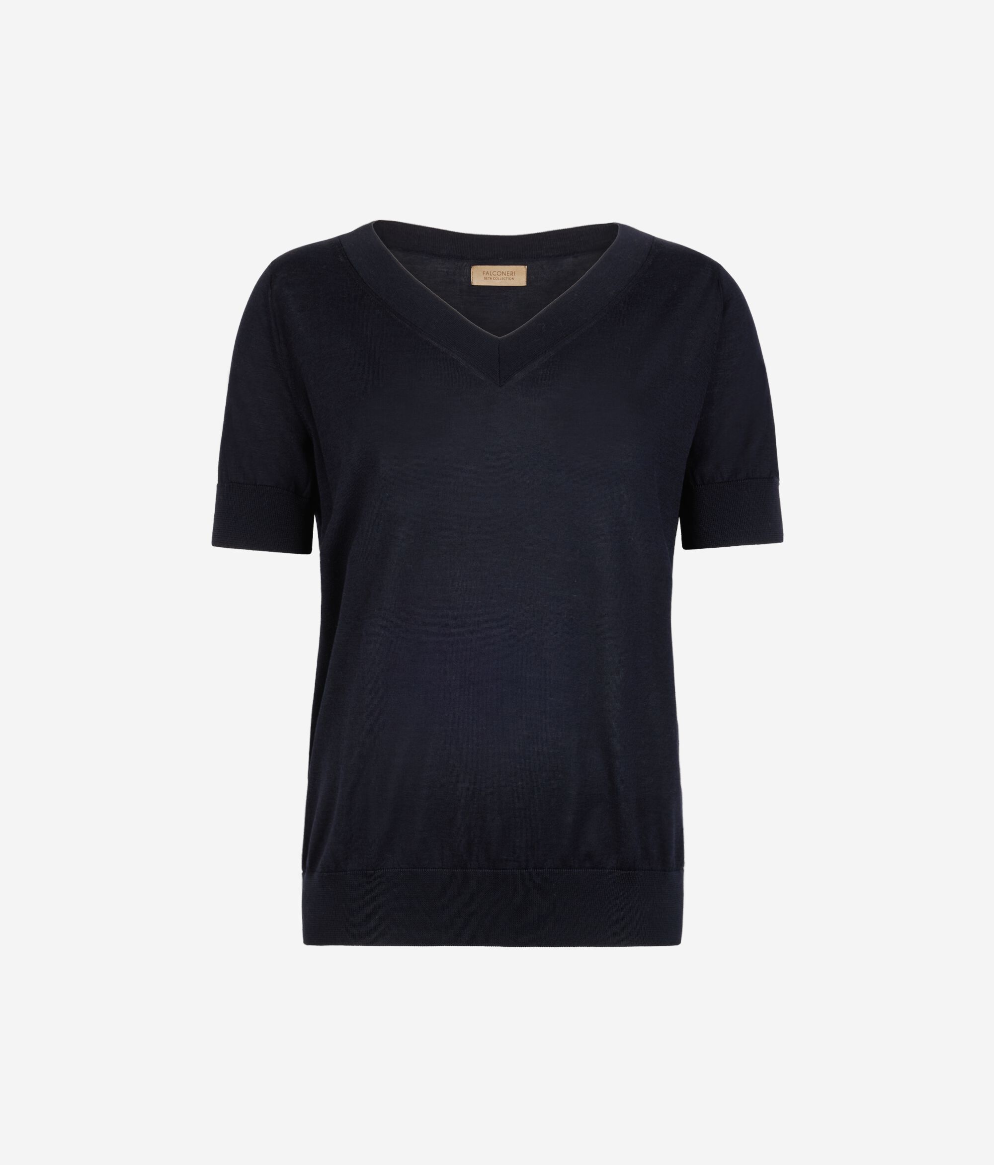 Джемпер из шелка и хлопка