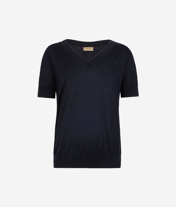 Джемпер из шелка и хлопка