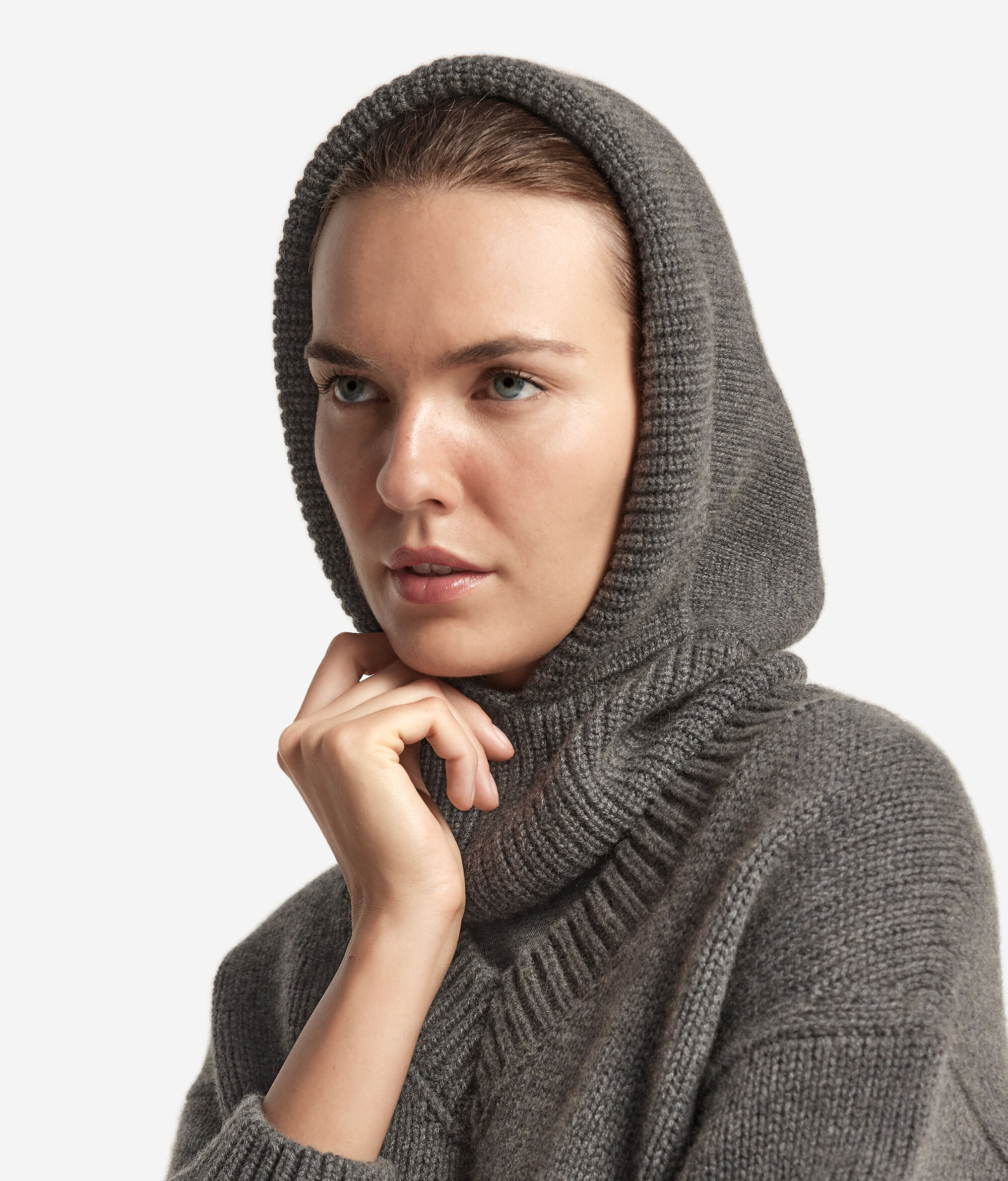 Cappuccio in Cashmere Ultrasoft