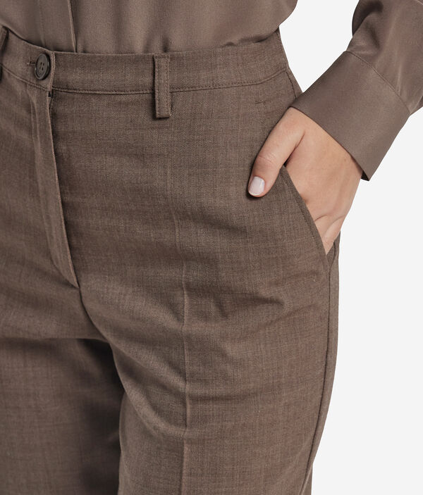 Базовые брюки из шерсти