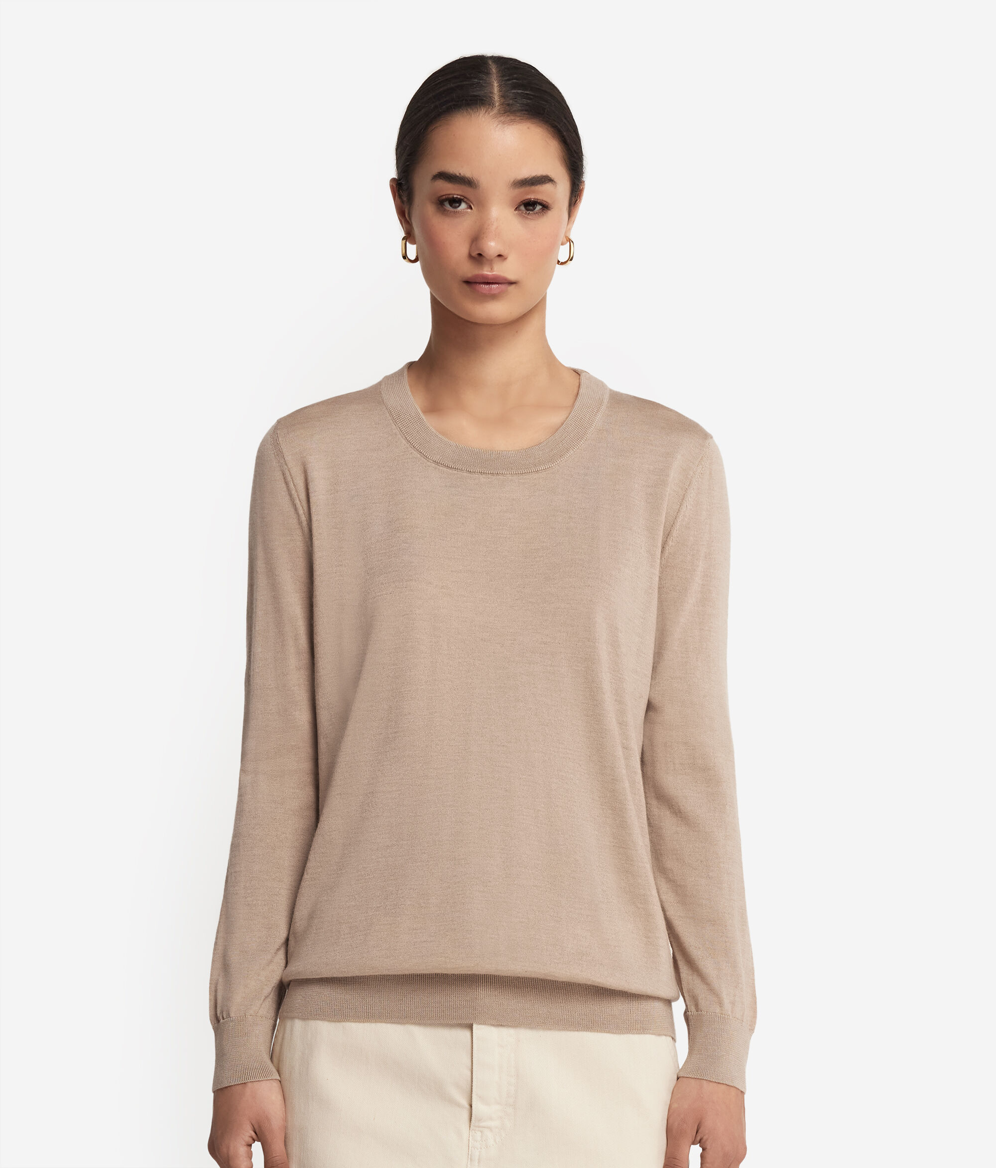 Ultrafine Cashmere Crewneck Sweater