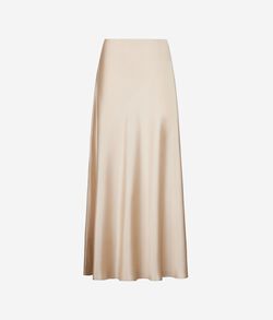 Silk Satin Skirt