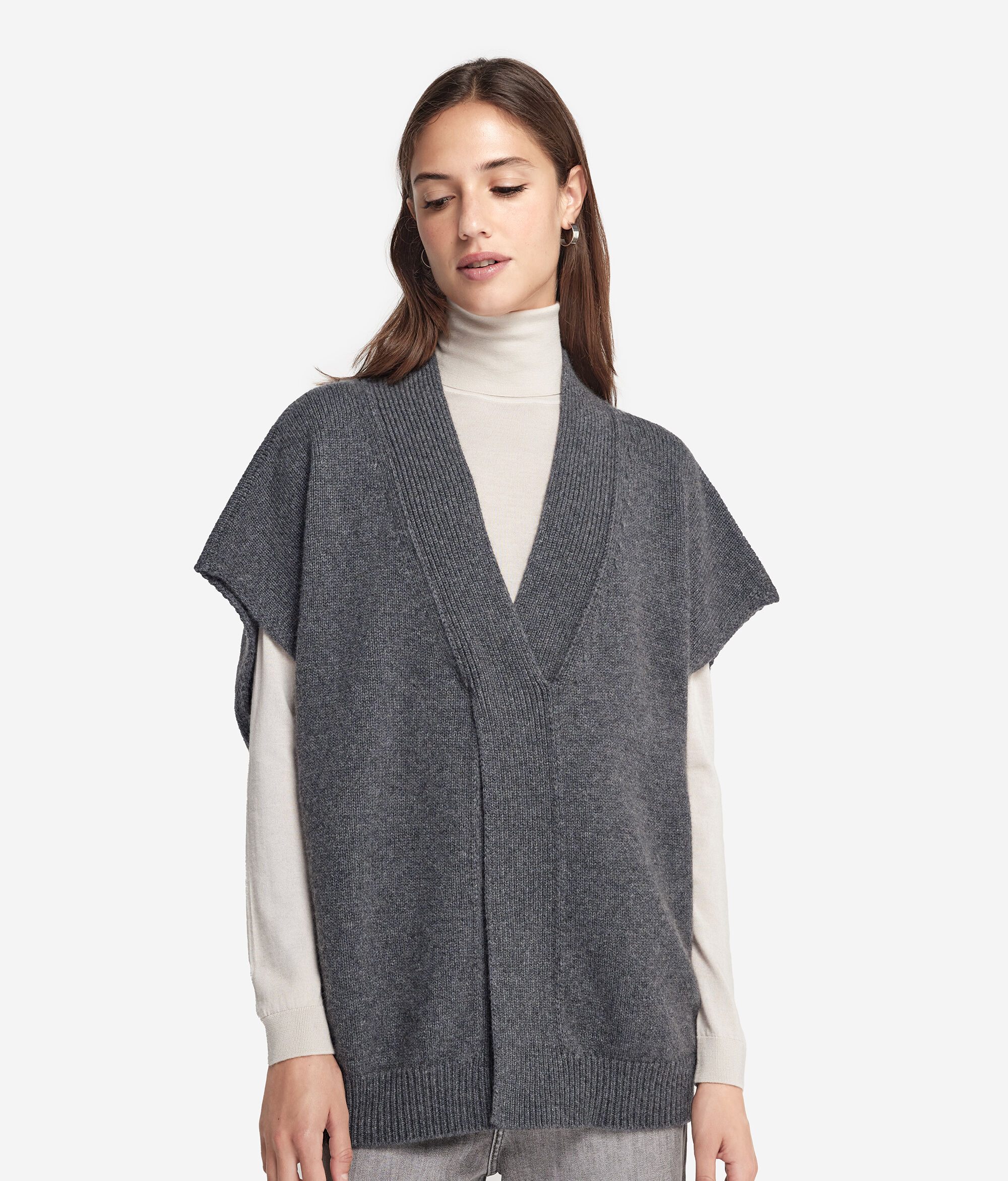 Cappa Incrociata in Cashmere Ultrasoft