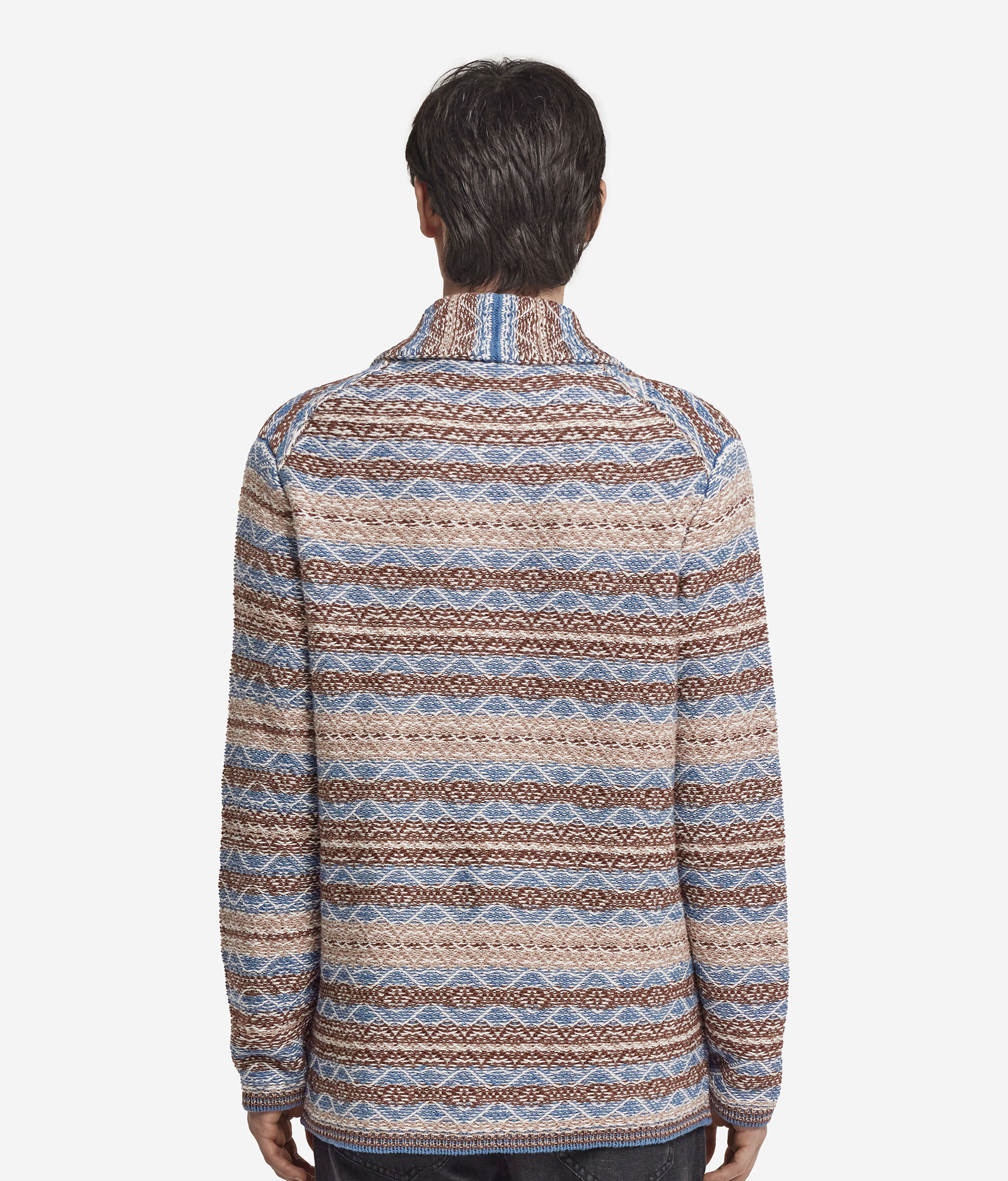 Кардиган из хлопка и шелка