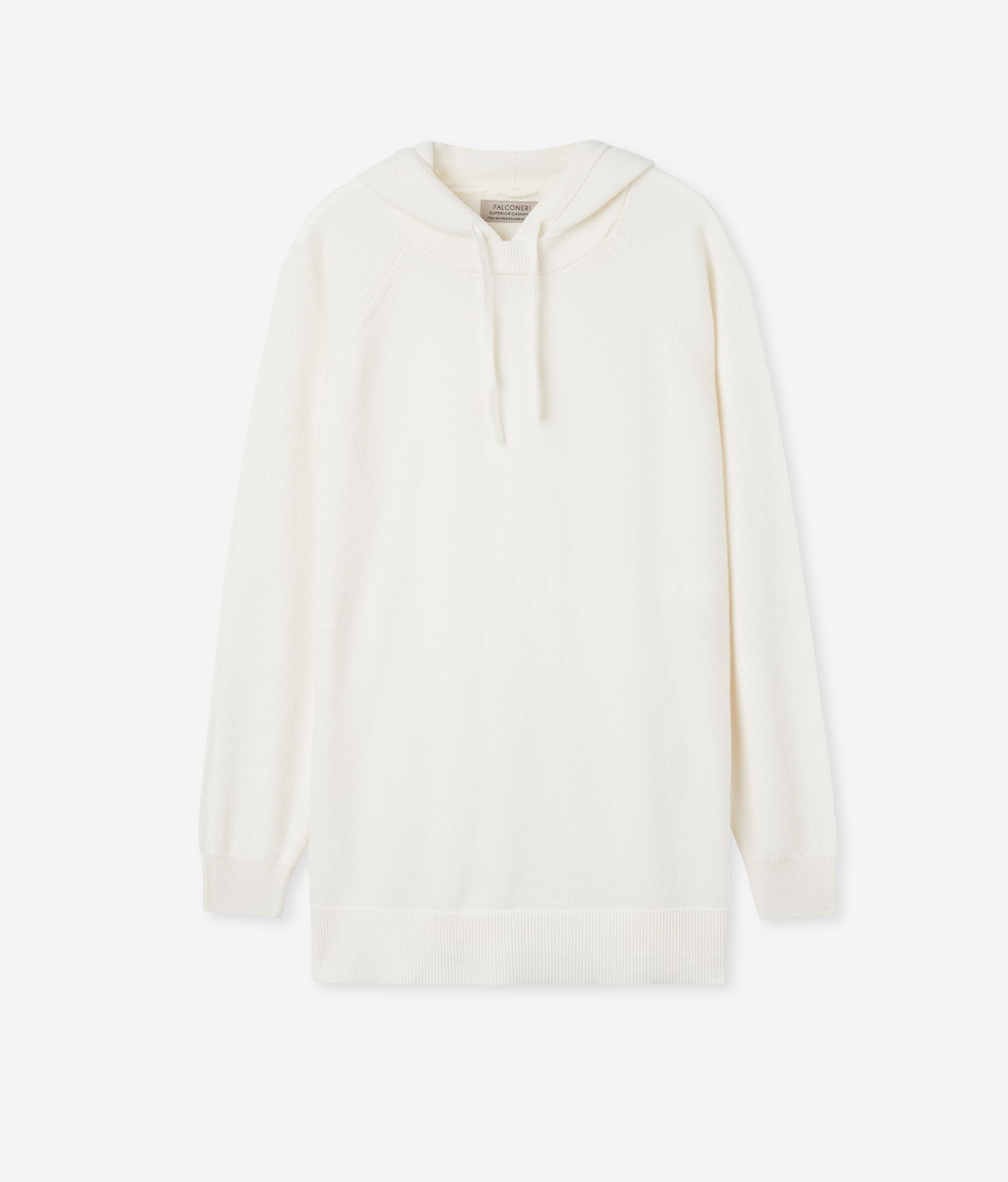 Bluza z kapturem z kaszmiru Ultrasoft