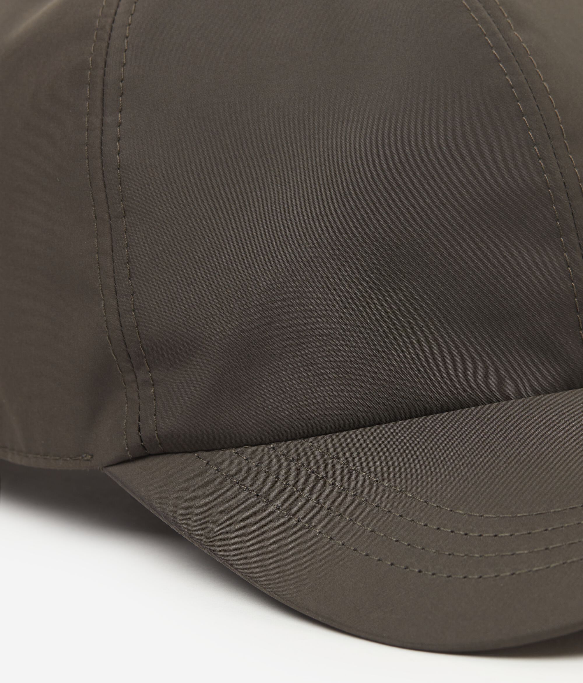 Technical Baseball Cap with Ultrafine Cashmere Lining