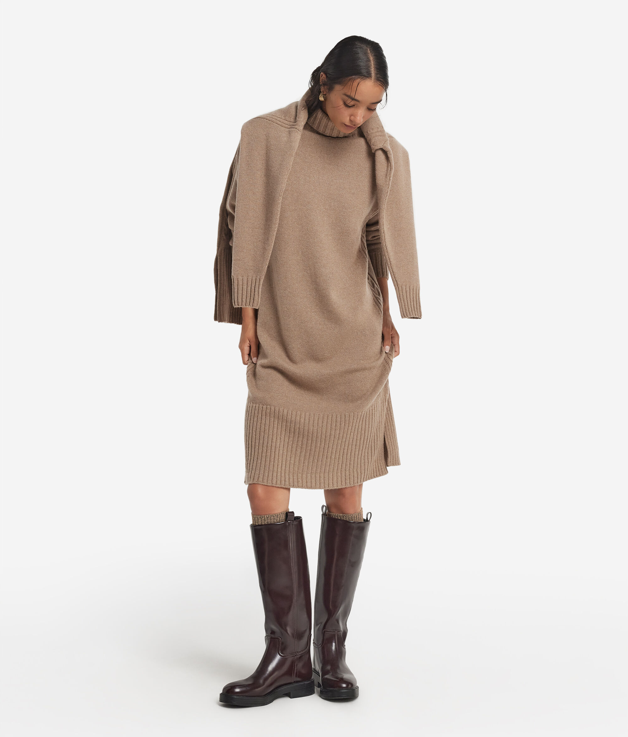 Abito trecce in Cashmere Ultrasoft