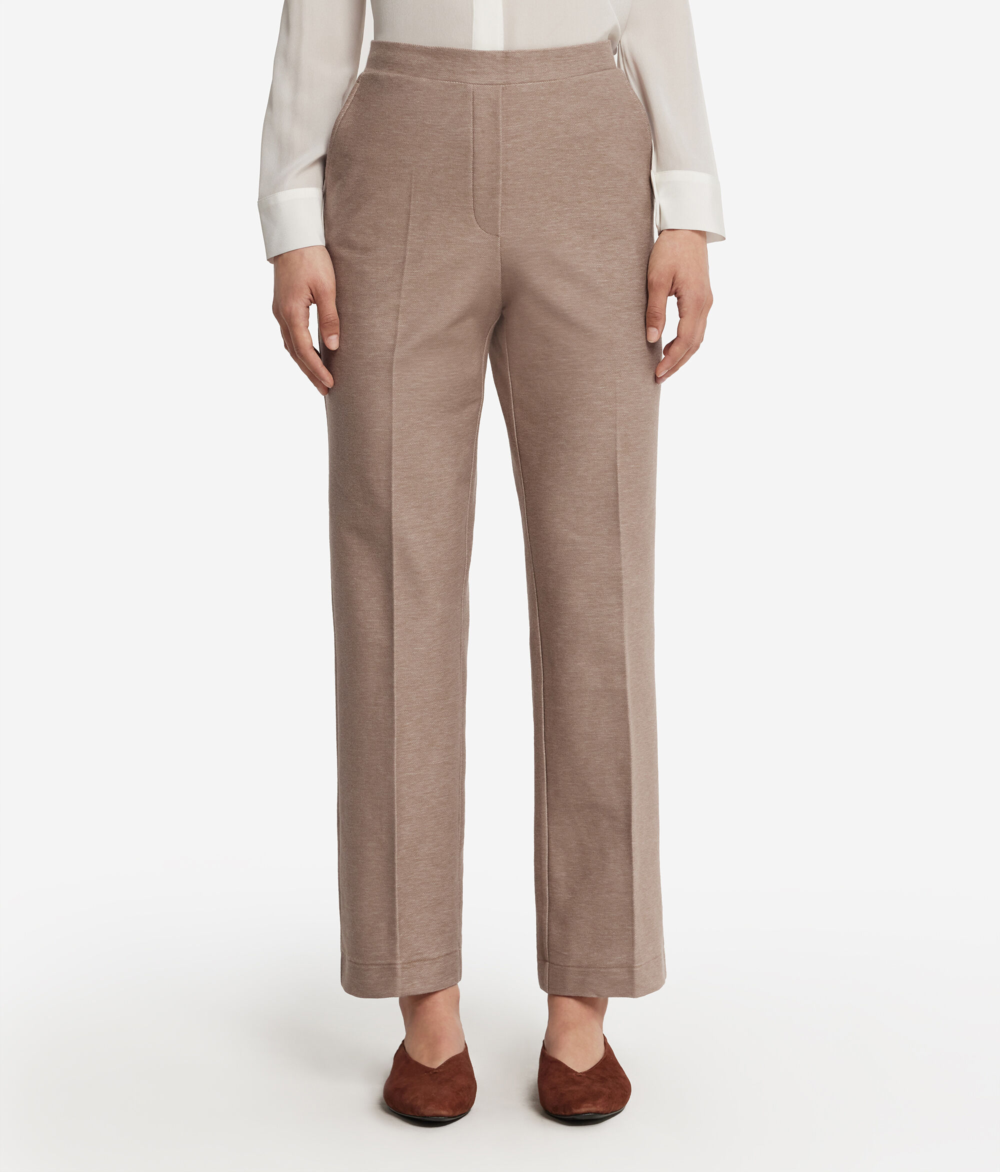 Denim Jersey Trousers