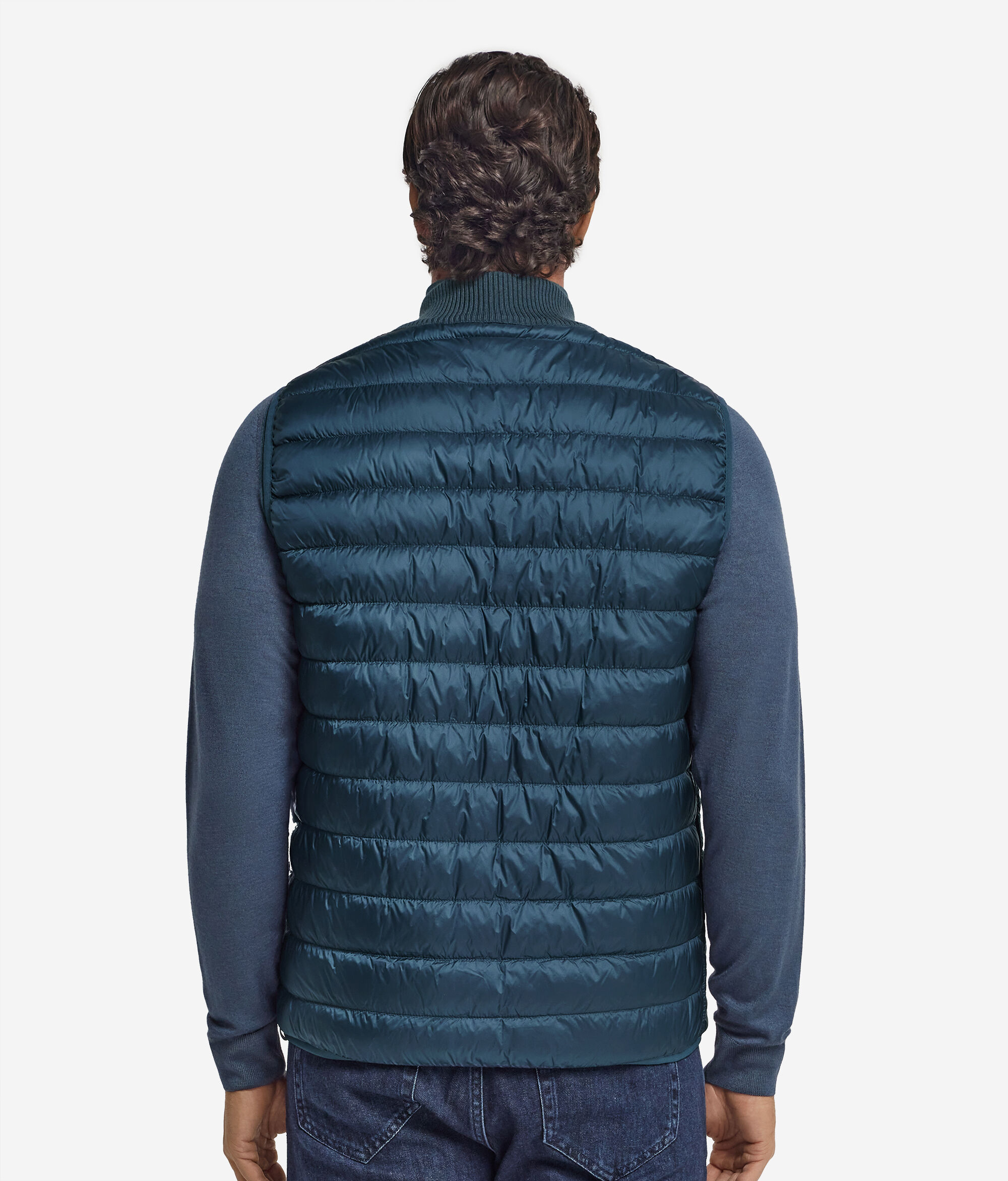 Reversible Cashmere Down Gilet