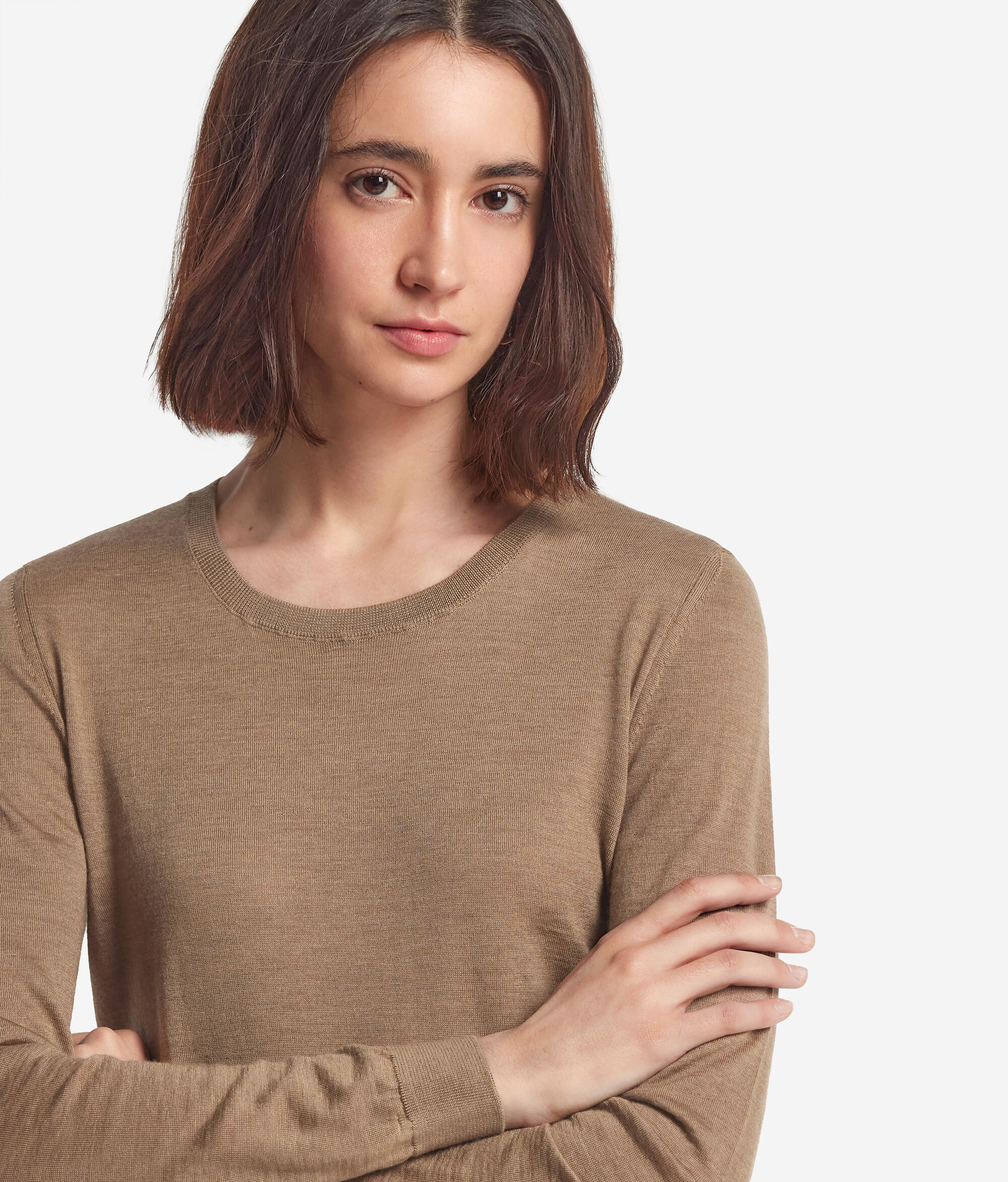 Ultrafine Cashmere Crewneck Sweater