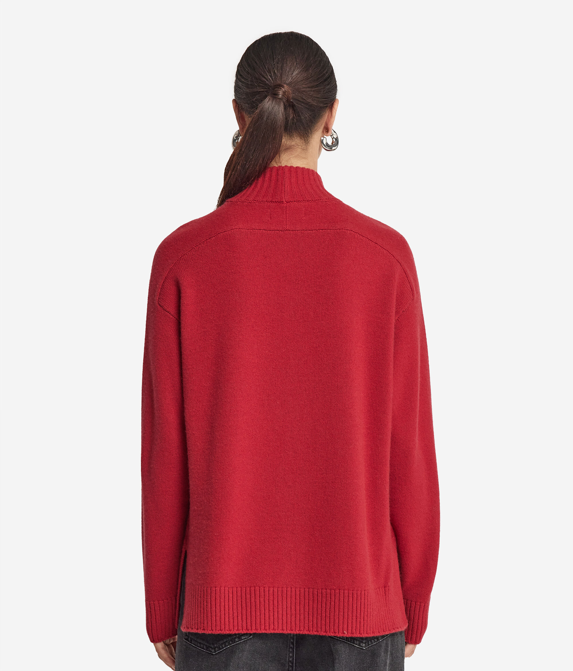 Ultrasoft Cashmere Turtleneck with Set-In Sleeves