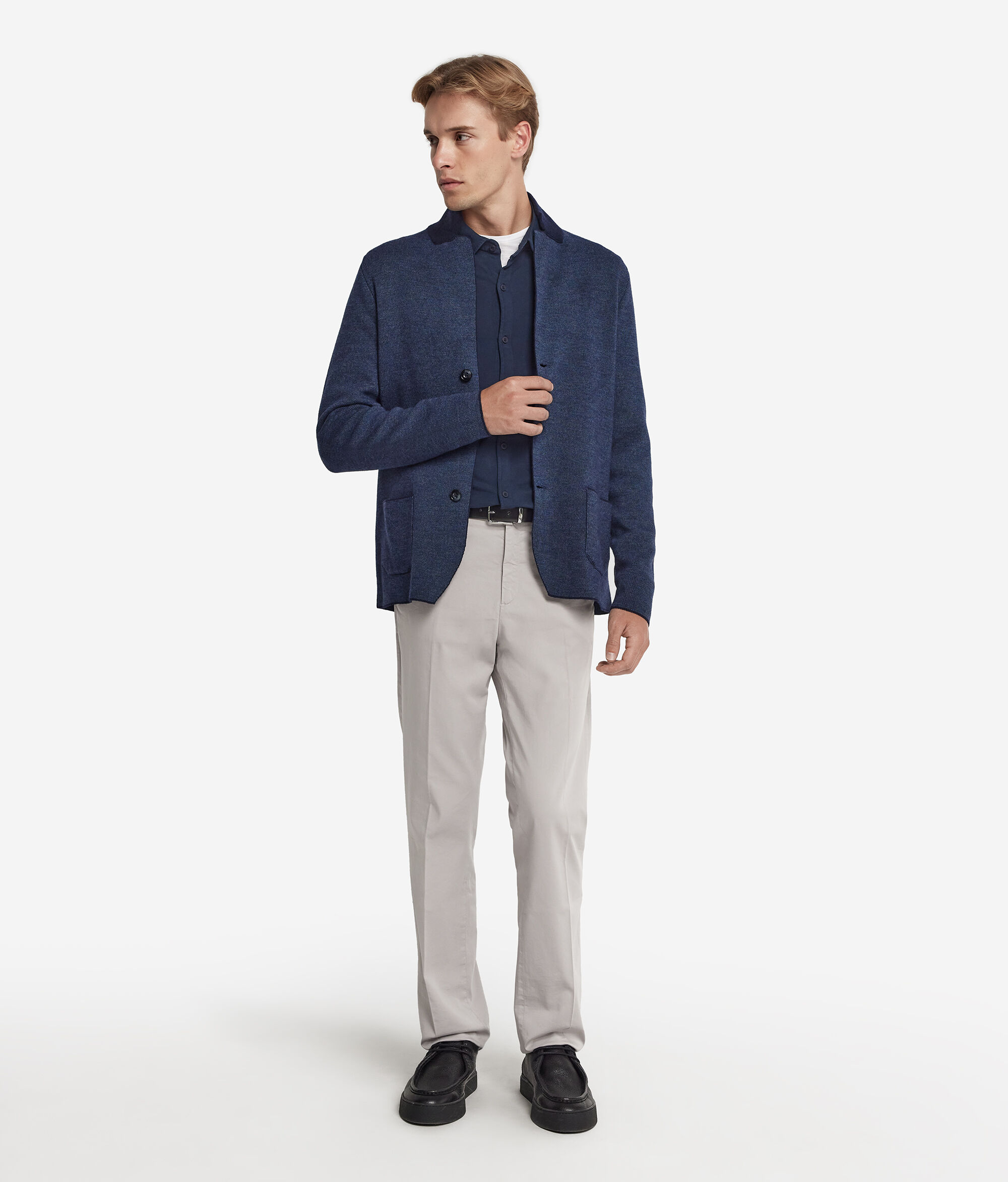 Veste en tweed