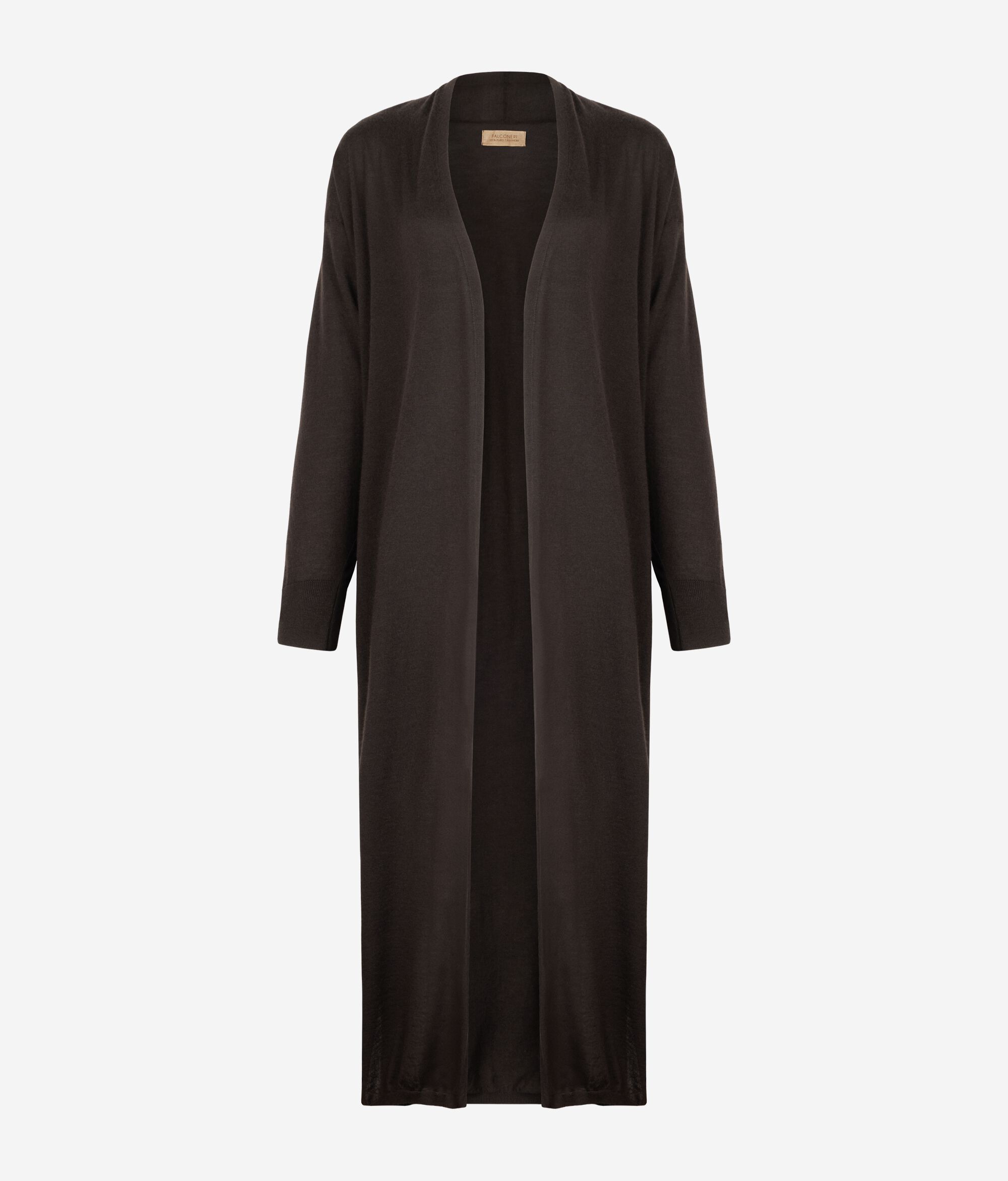 Cardigan Comprido em Ultrafine Cashmere