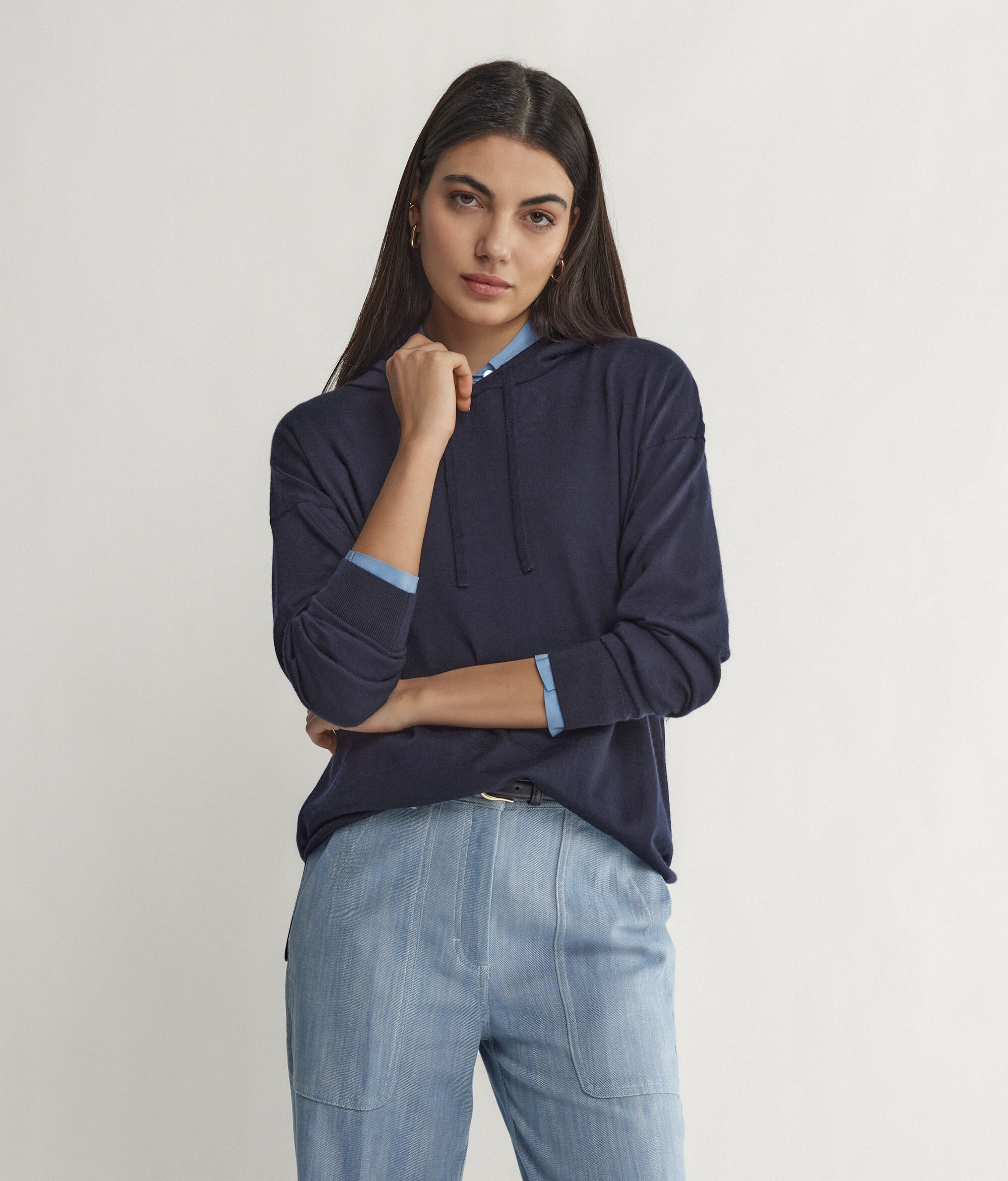 Ultra-Fine Cashmere Sweatshirt