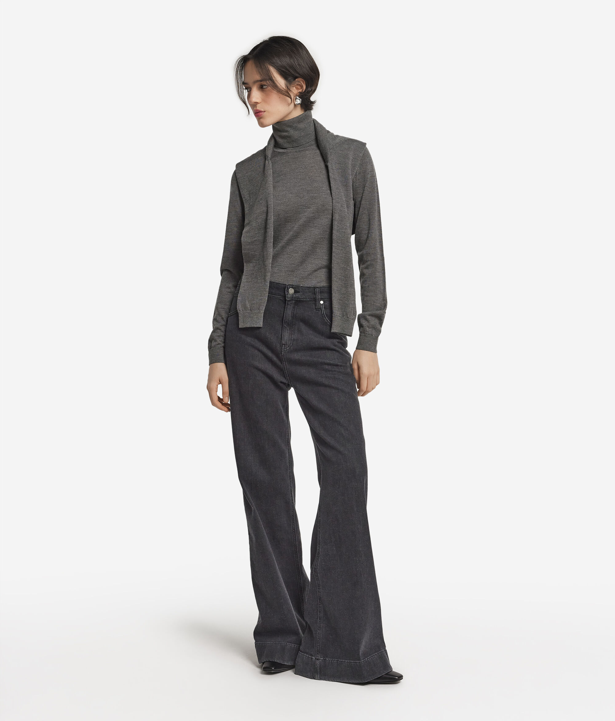Rollkragenpullover aus Kaschmir Ultrafine