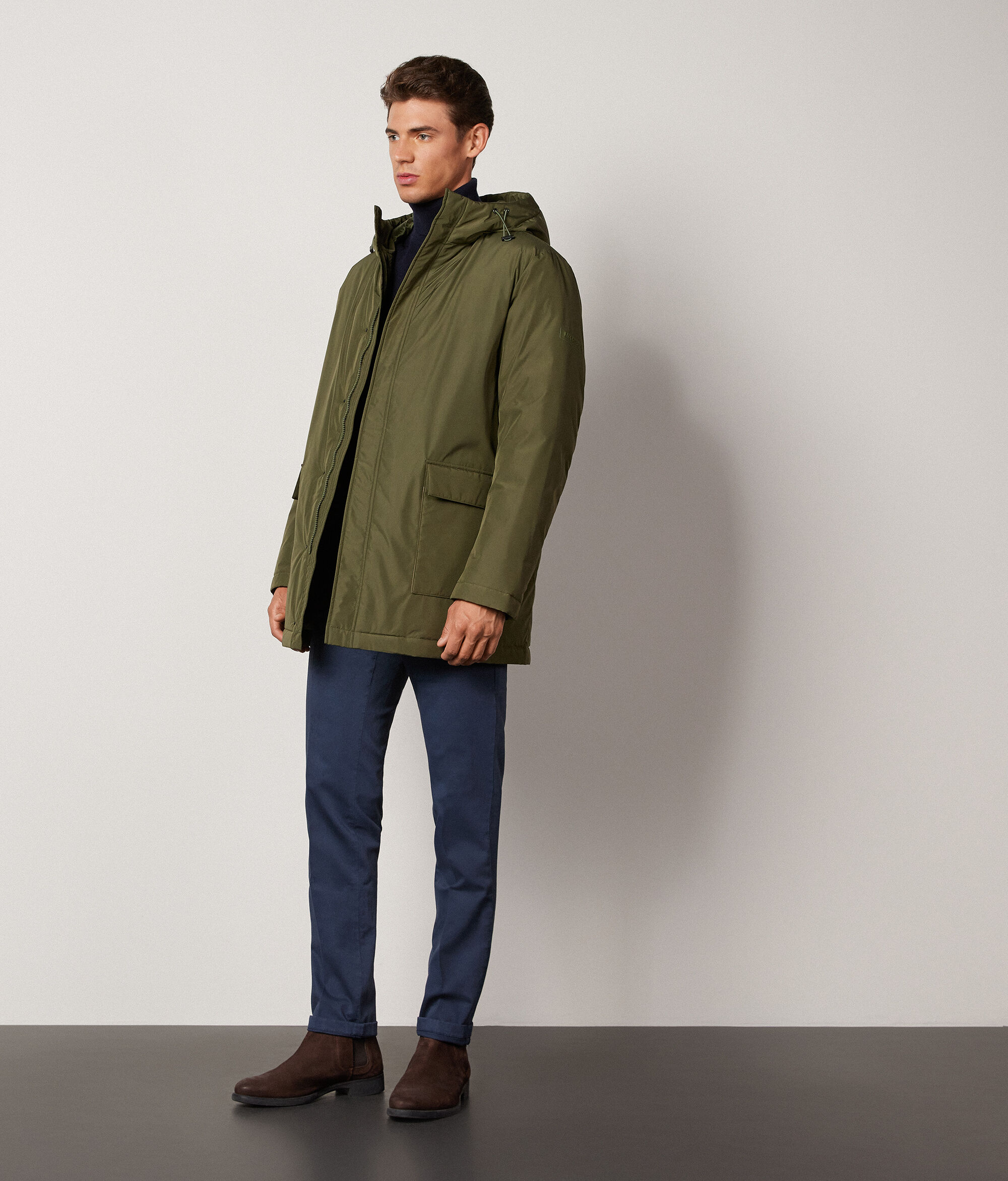 Ultrafine Cashmere Padded Parka